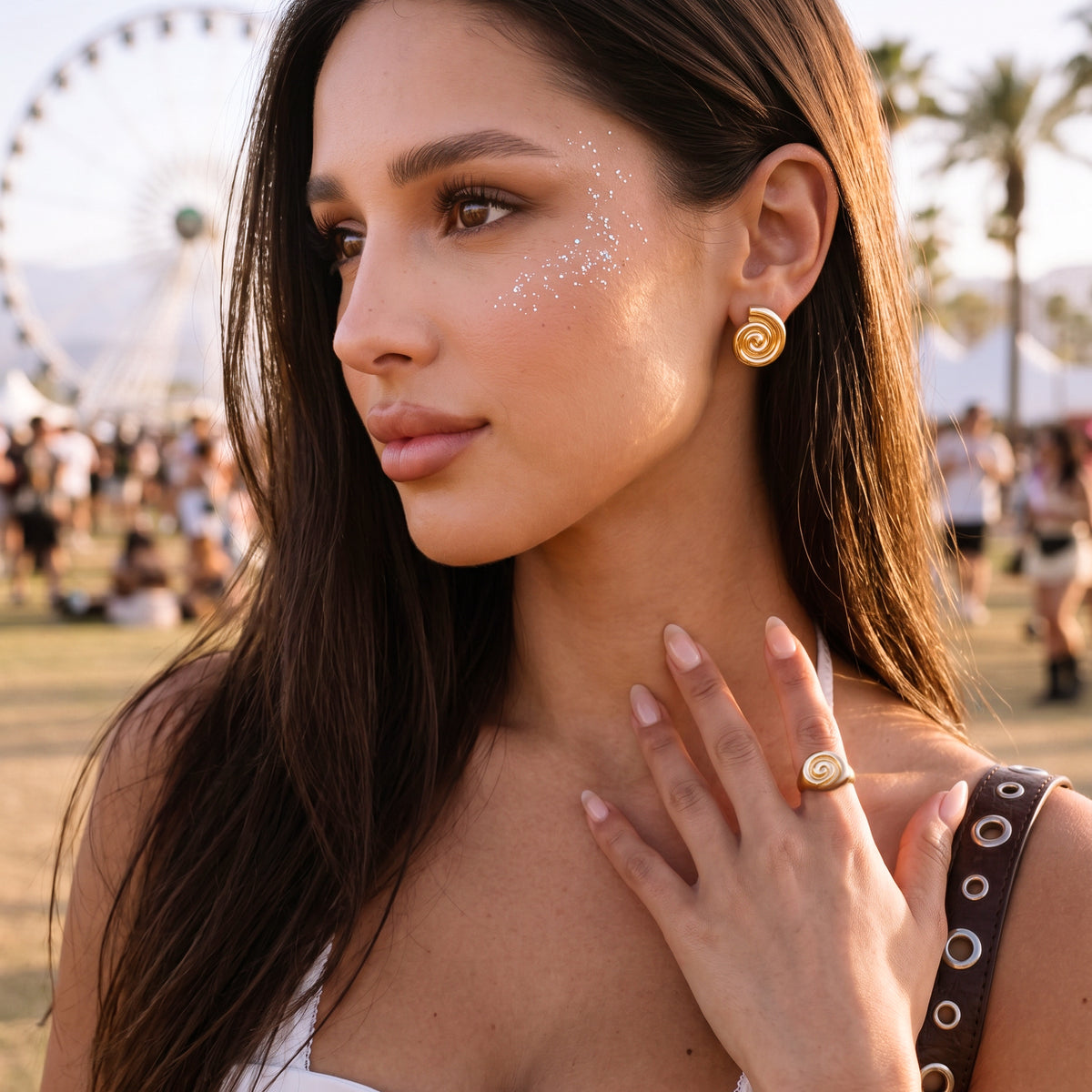 Curled Earrings