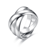 Interlaced Bands Ring