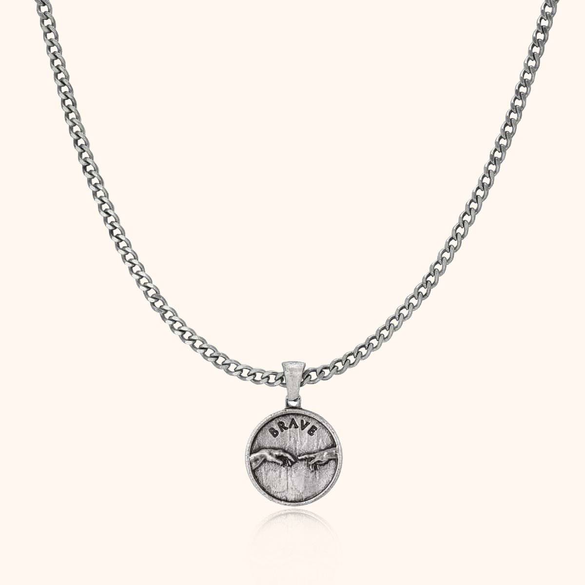 "Adam" BRAVE Men's Necklace - Milas Jewels Shop
