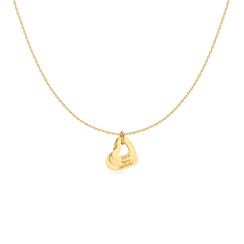 Affection Necklace - Personalized - Milas Jewels Shop