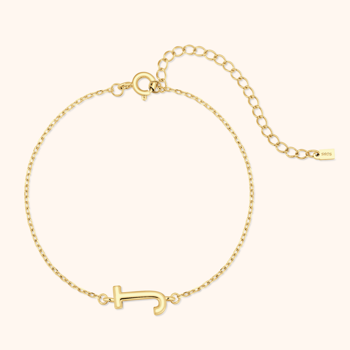 Alpha Letter Bracelet - Milas Jewels Shop