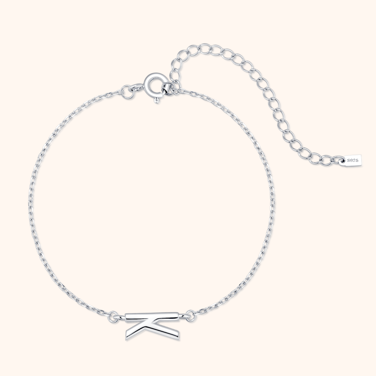 Alpha Letter Bracelet - Milas Jewels Shop