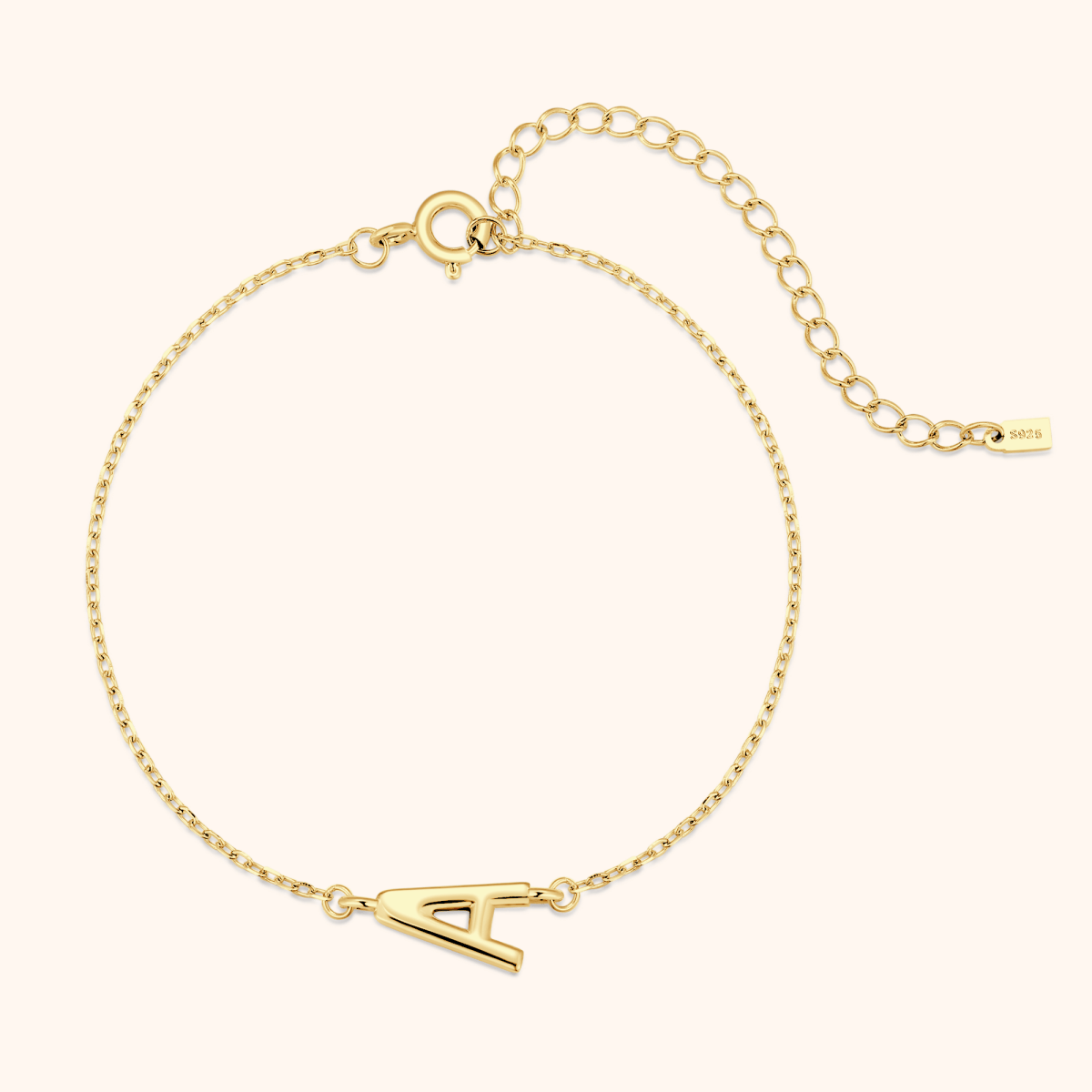 Alpha Letter Bracelet - Milas Jewels Shop