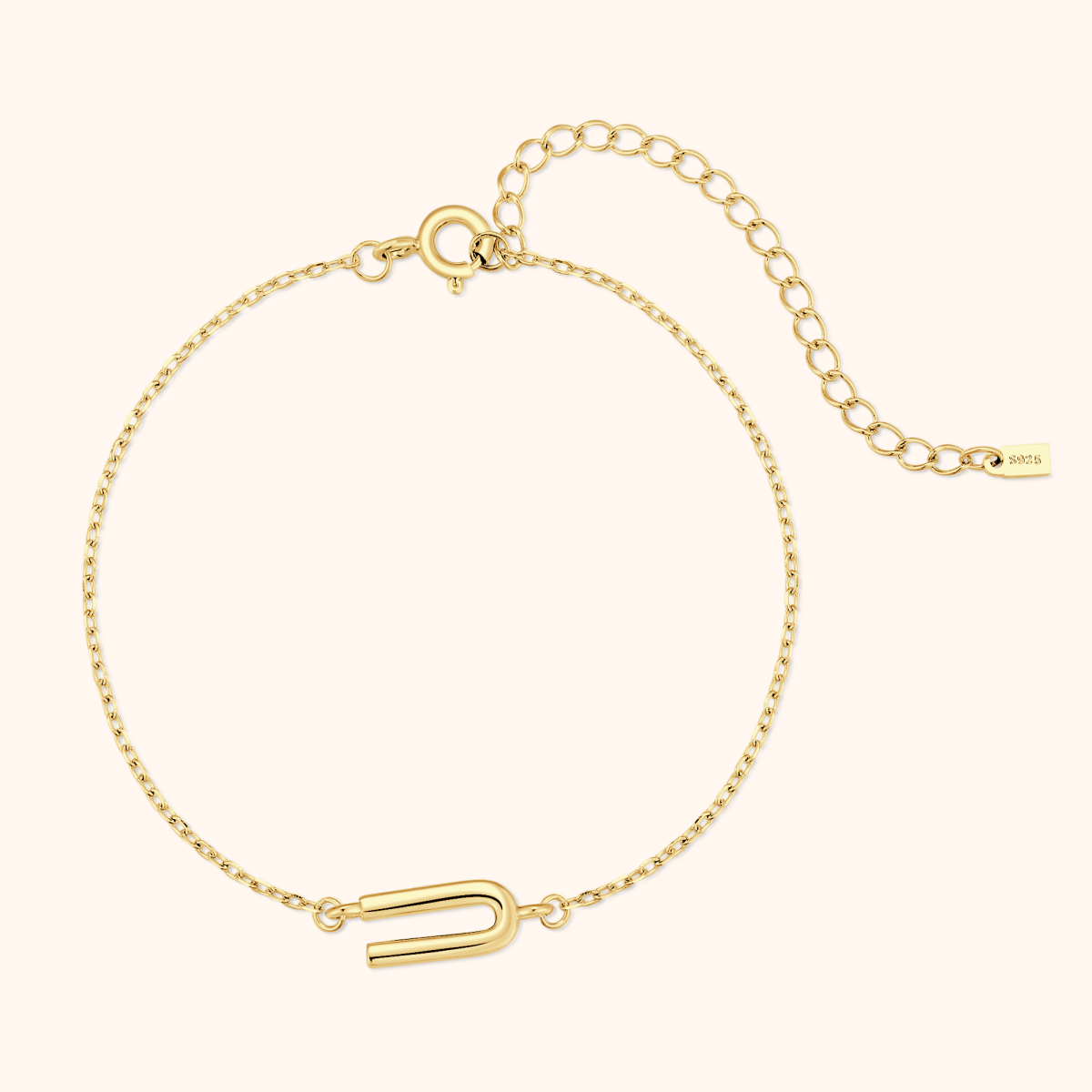 Alpha Letter Bracelet - Milas Jewels Shop