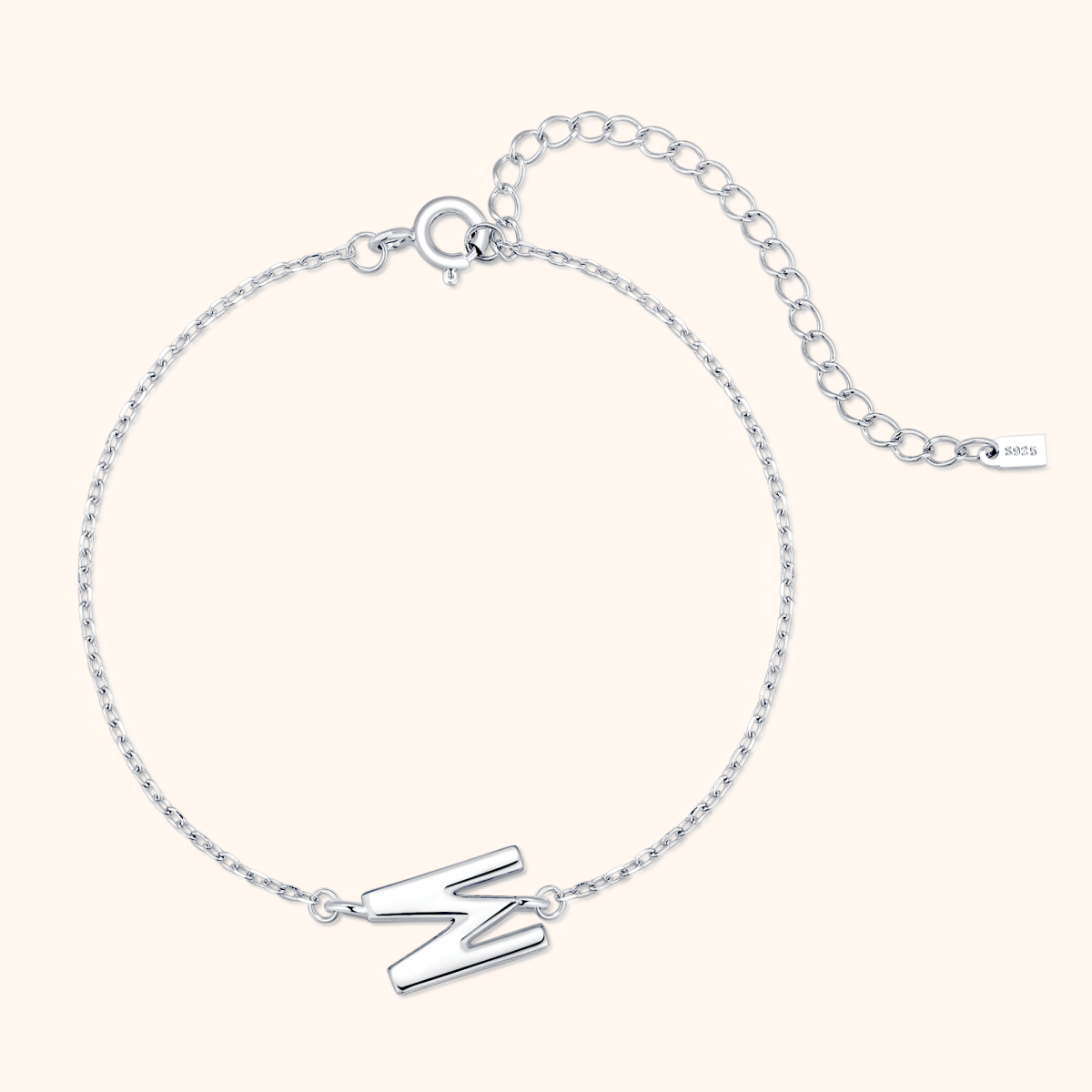 Alpha Letter Bracelet - Milas Jewels Shop