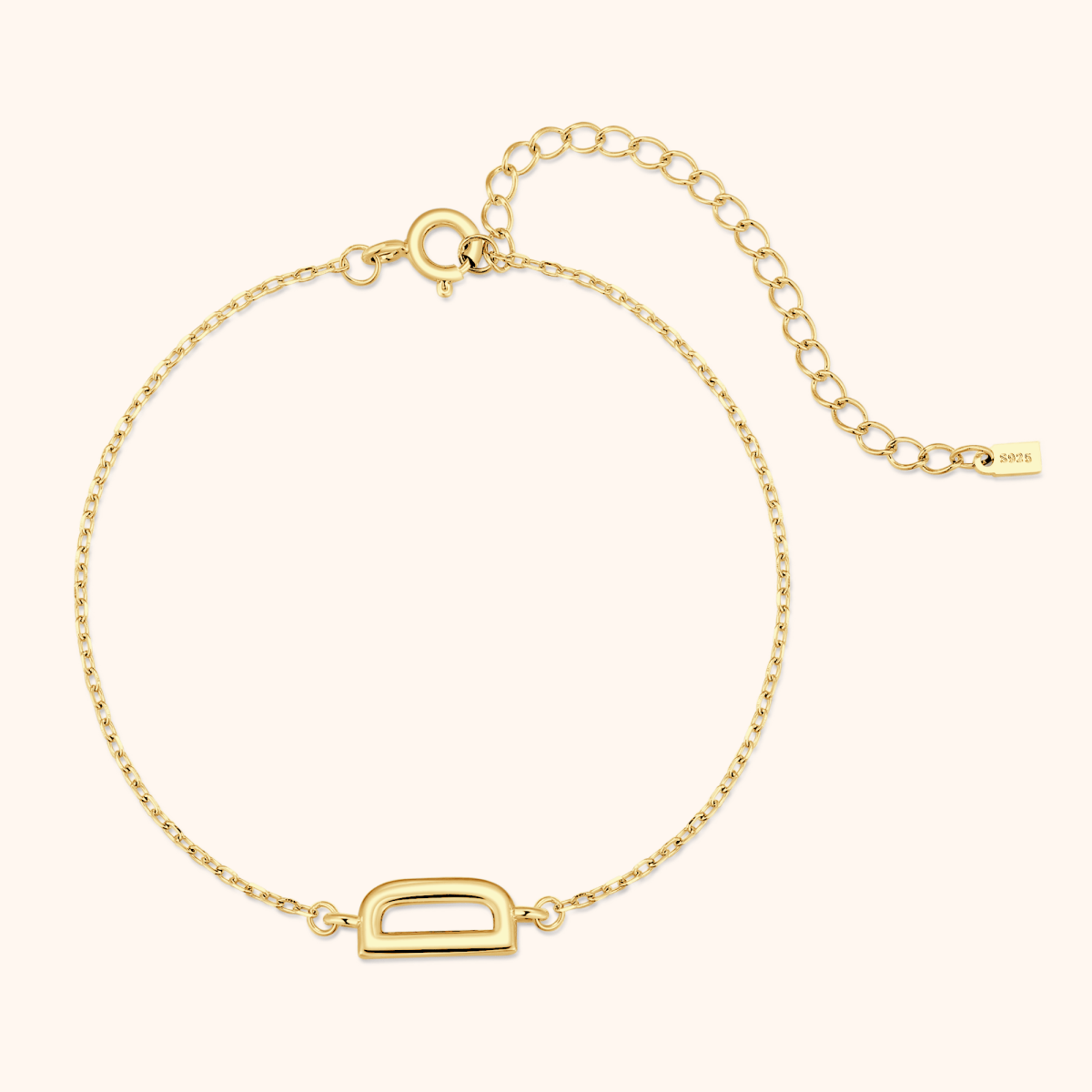 Alpha Letter Bracelet - Milas Jewels Shop