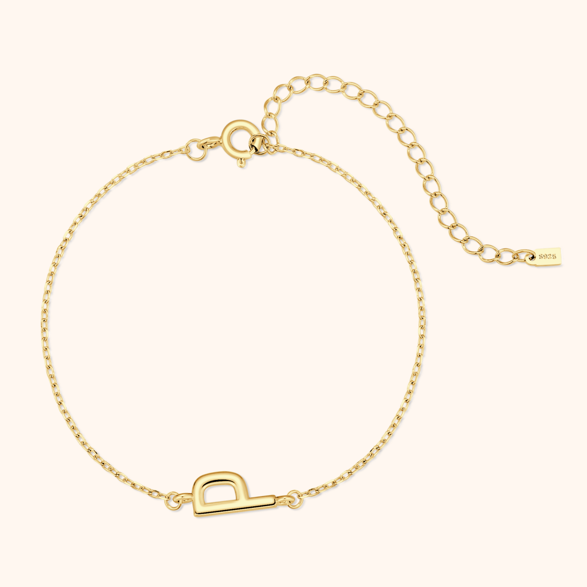 Alpha Letter Bracelet - Milas Jewels Shop