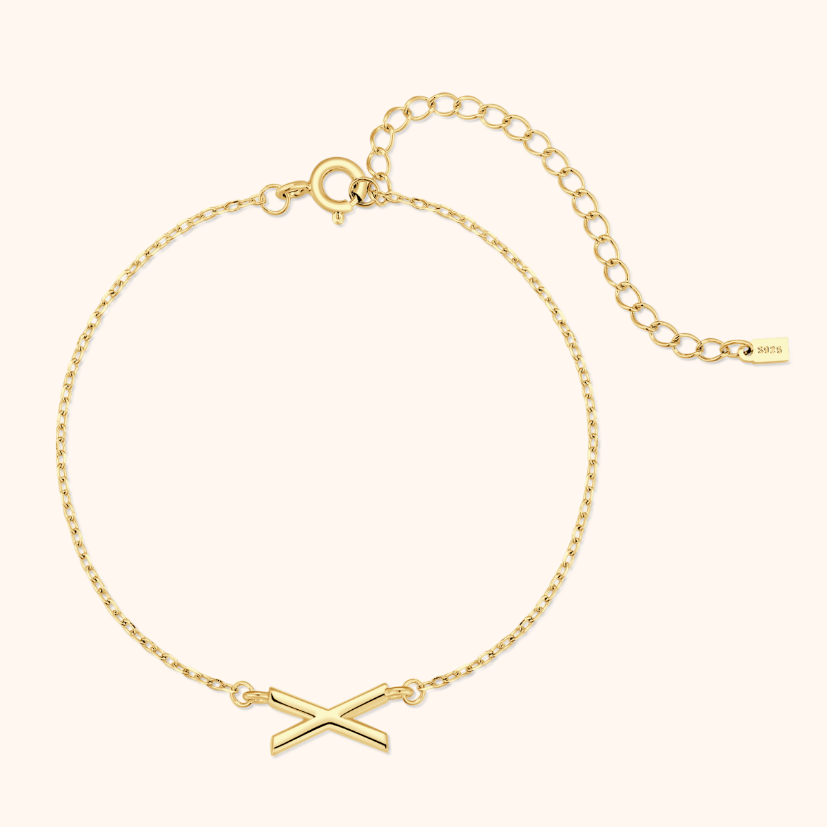 Alpha Letter Bracelet - Milas Jewels Shop