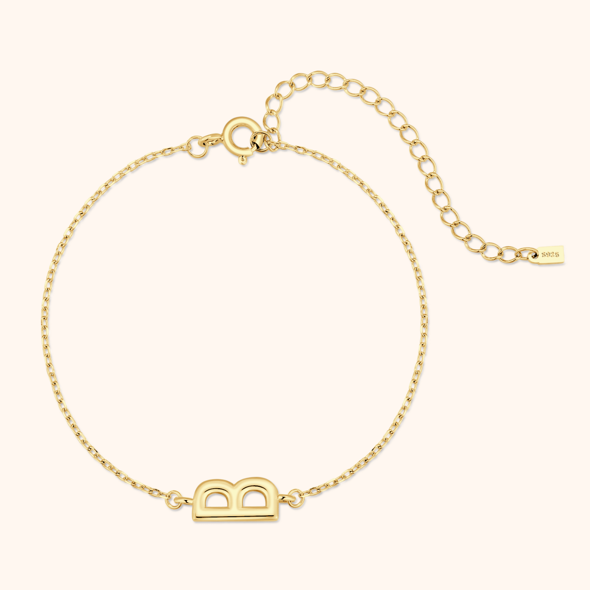Alpha Letter Bracelet - Milas Jewels Shop