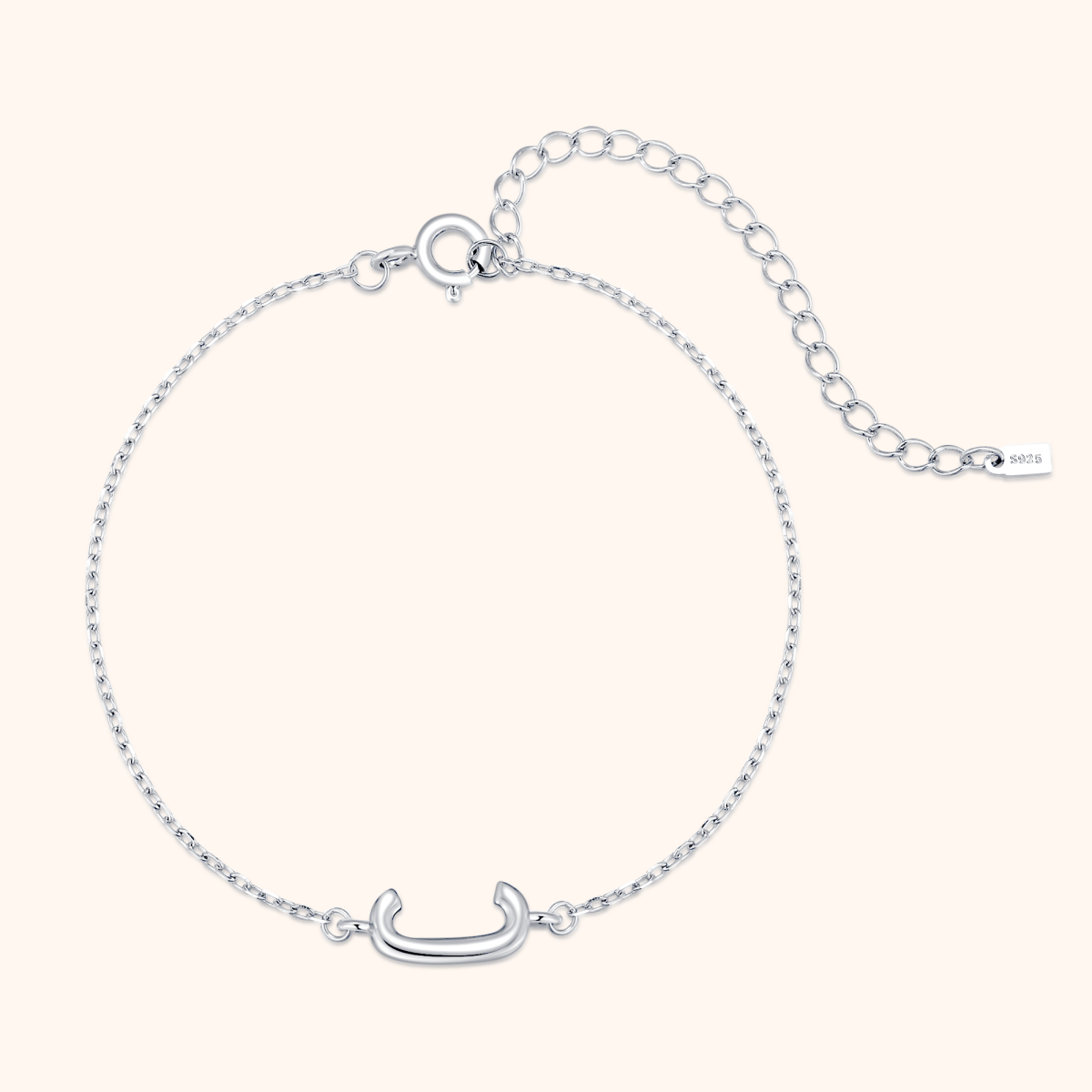 Alpha Letter Bracelet - Milas Jewels Shop