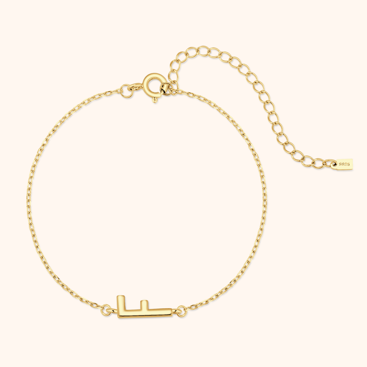Alpha Letter Bracelet - Milas Jewels Shop