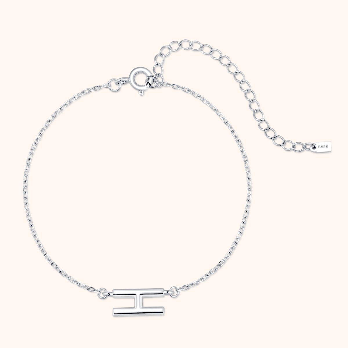 Alpha Letter Bracelet - Milas Jewels Shop