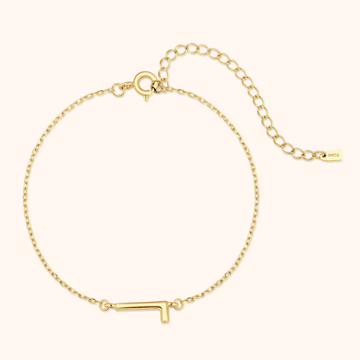 Alpha Letter Bracelet - Milas Jewels Shop