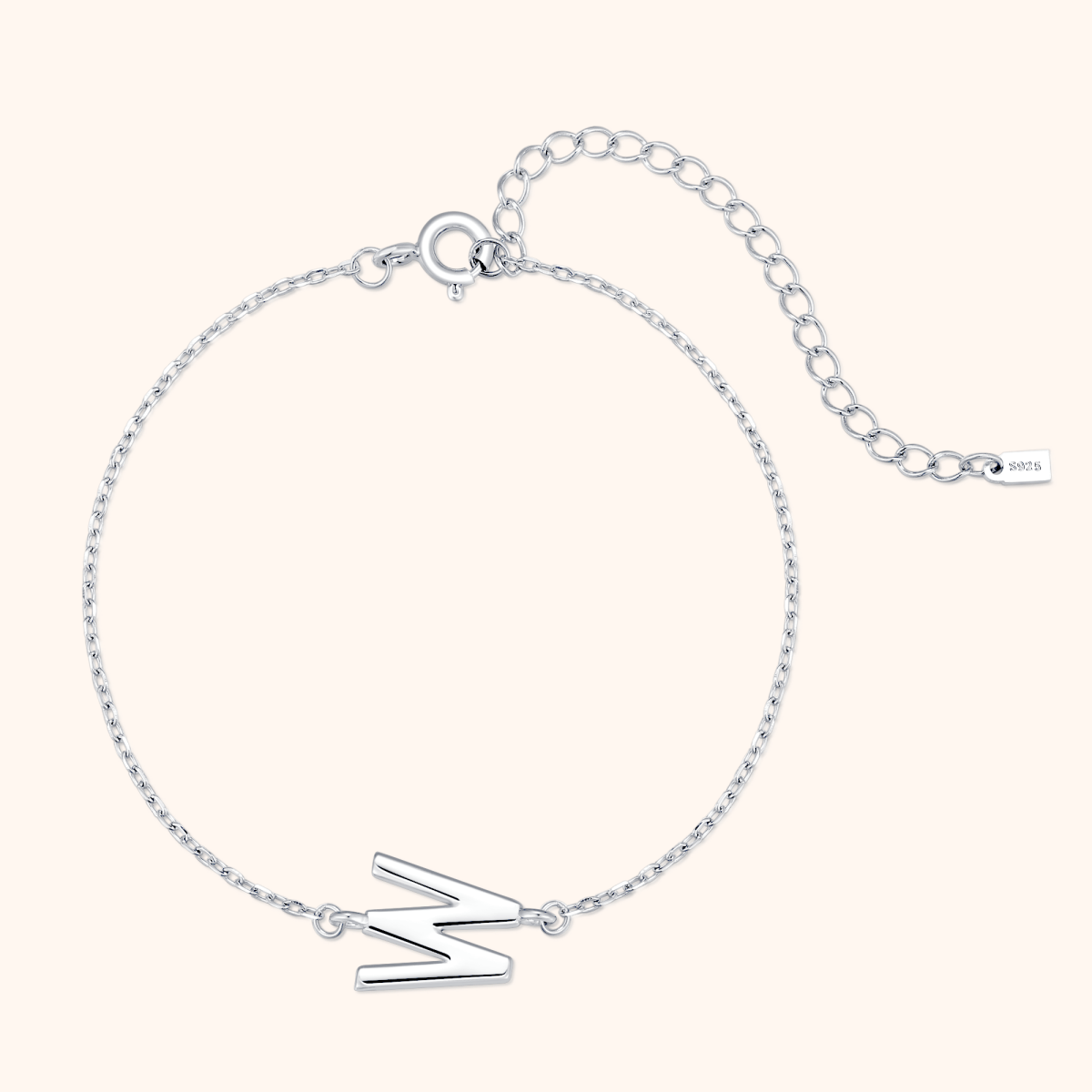 Alpha Letter Bracelet - Milas Jewels Shop