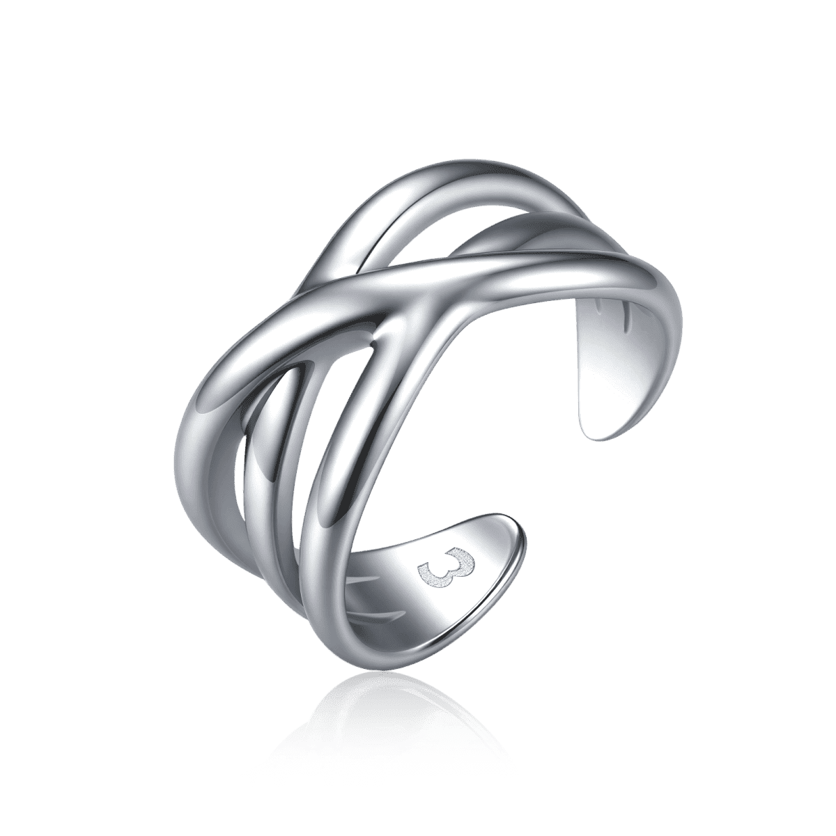 Cross-band Ring