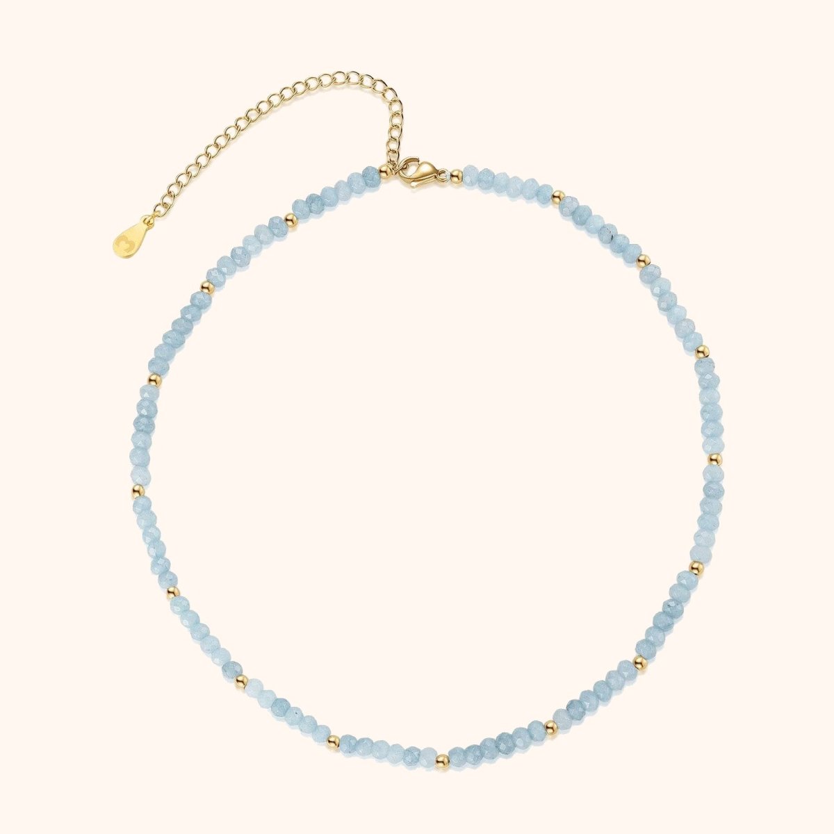 "Baby Blue Summer" Necklace - Milas Jewels Shop