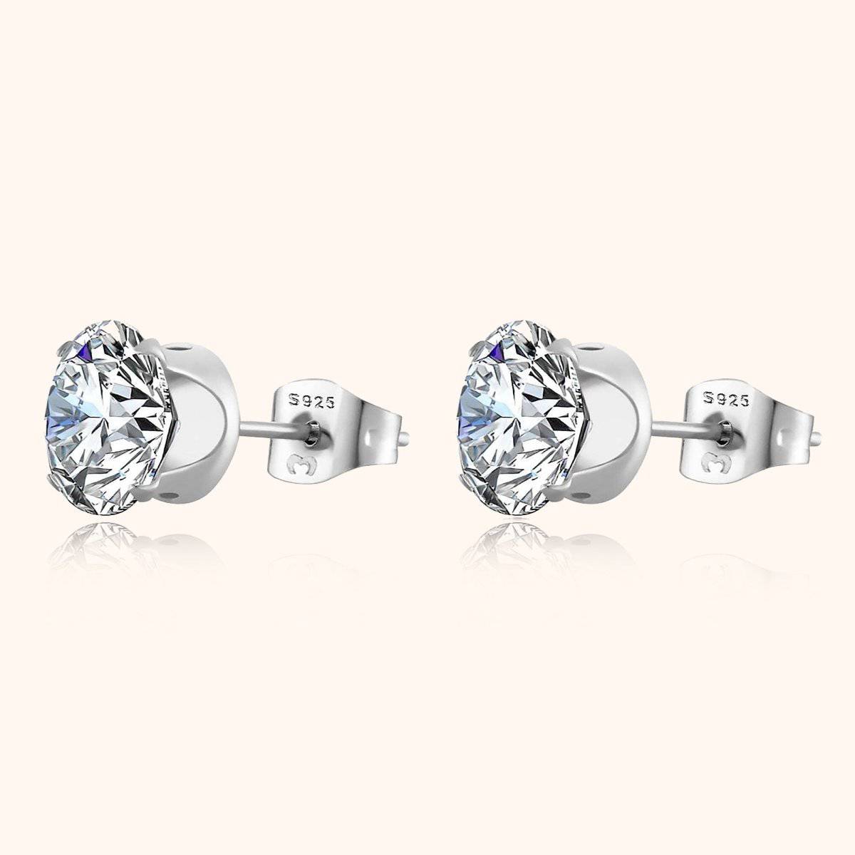"Bright Shiny" Men’s Earrings - Milas Jewels Shop