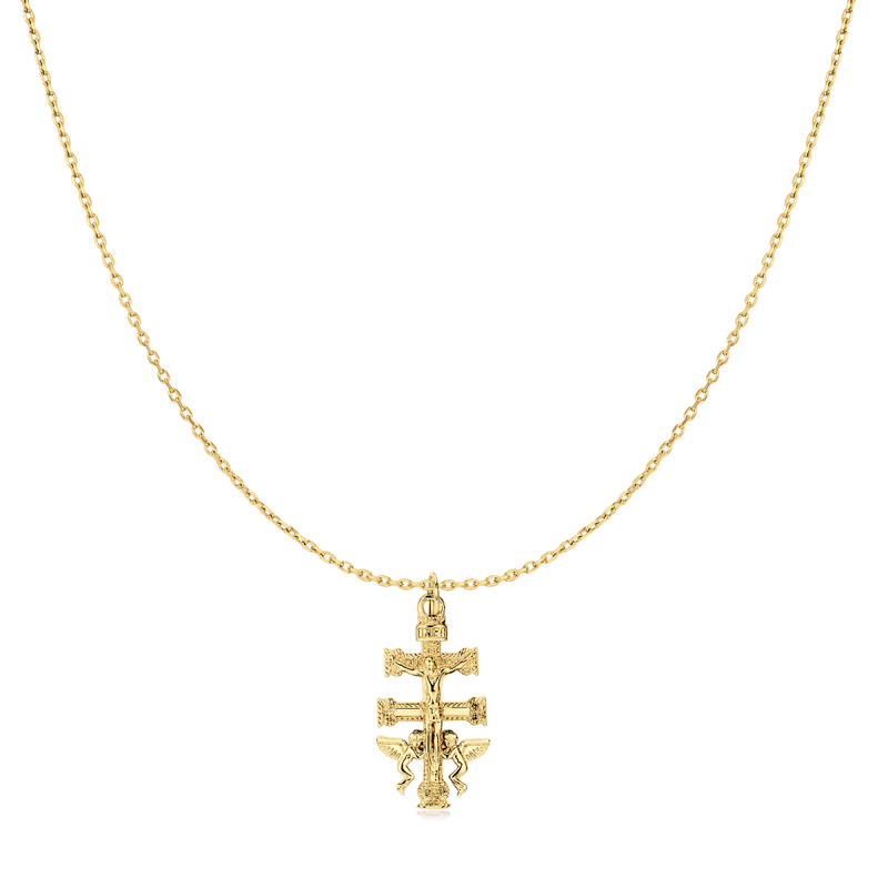 Caravaca Cross Necklace - Milas Jewels Shop