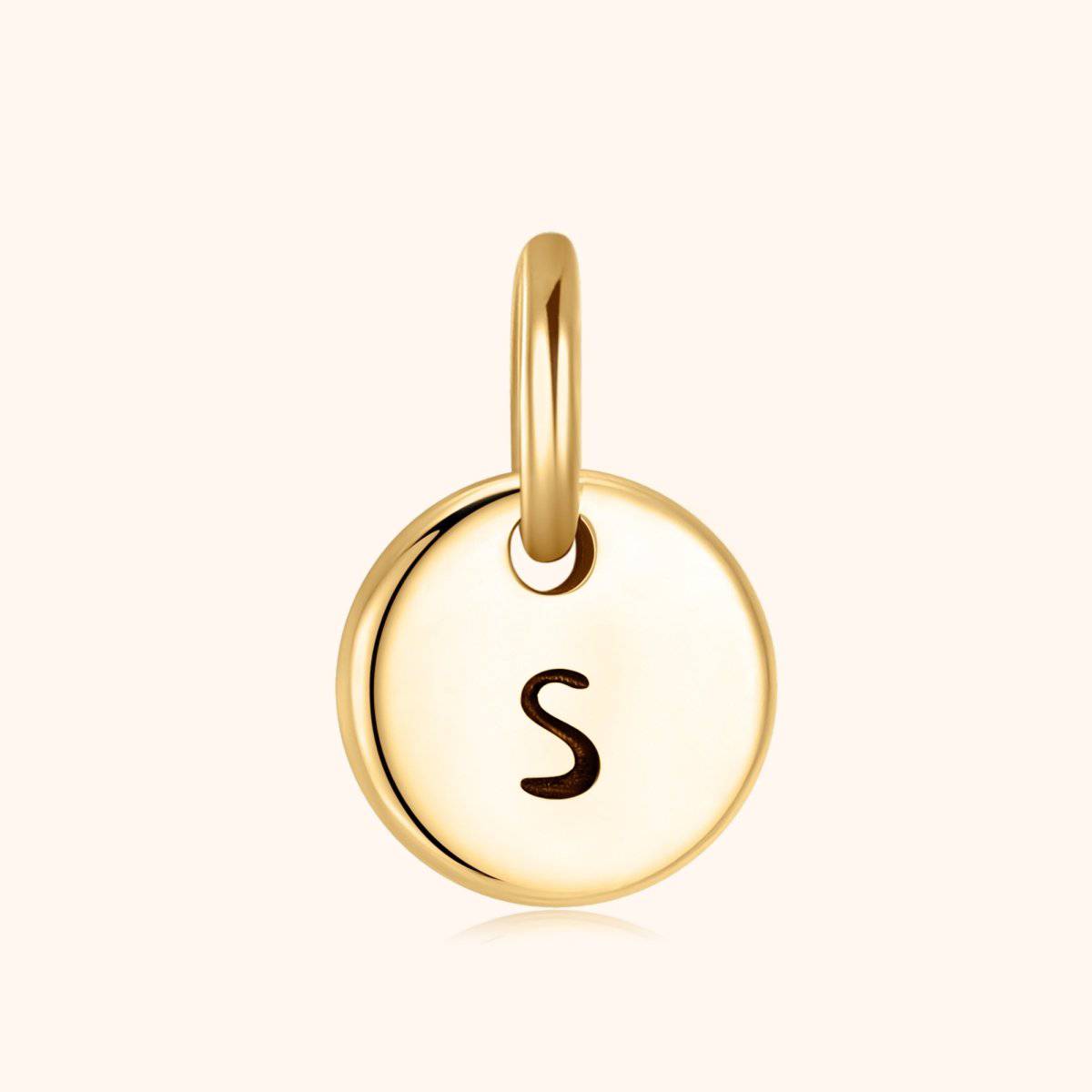 Charm (Necklace and Earrings) - Mini Initials - Milas Jewels Shop