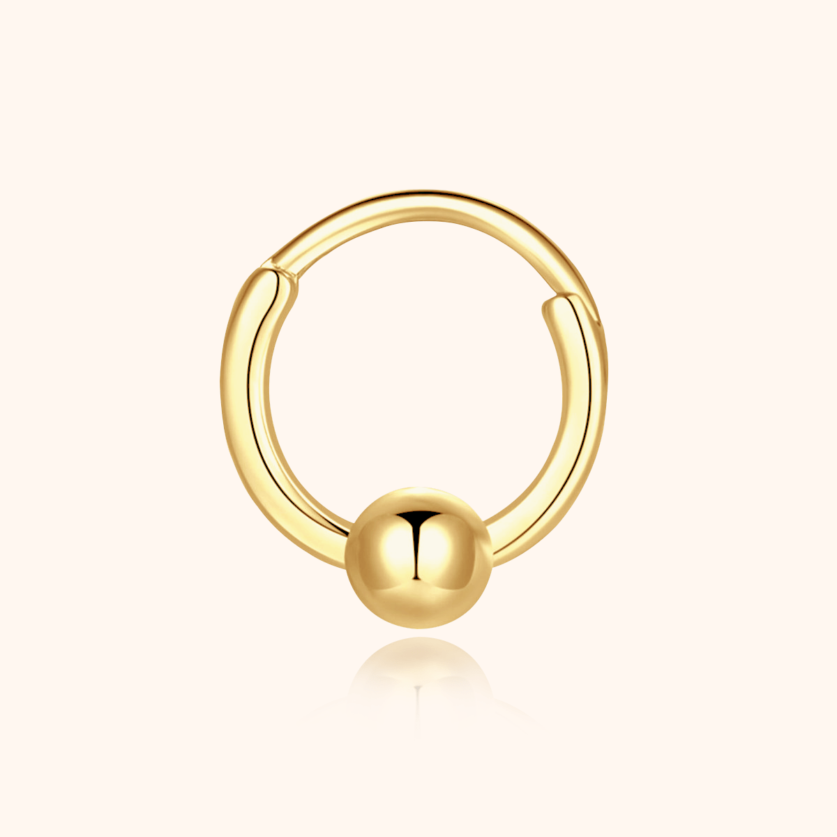 "Cirkel" Septum Nose Piercing - Milas Jewels Shop