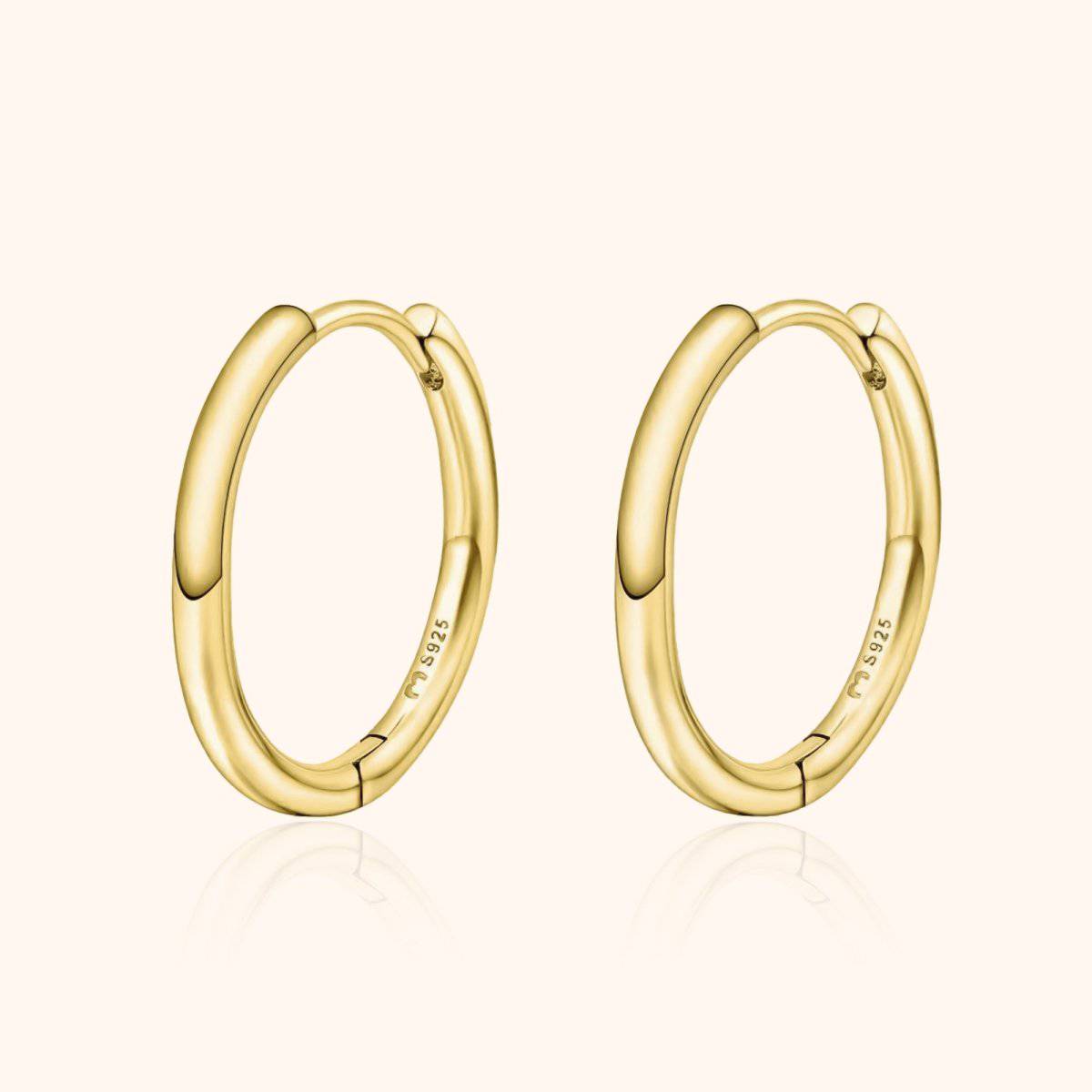 "Classic Hoops" Earrings - Milas Jewels Shop