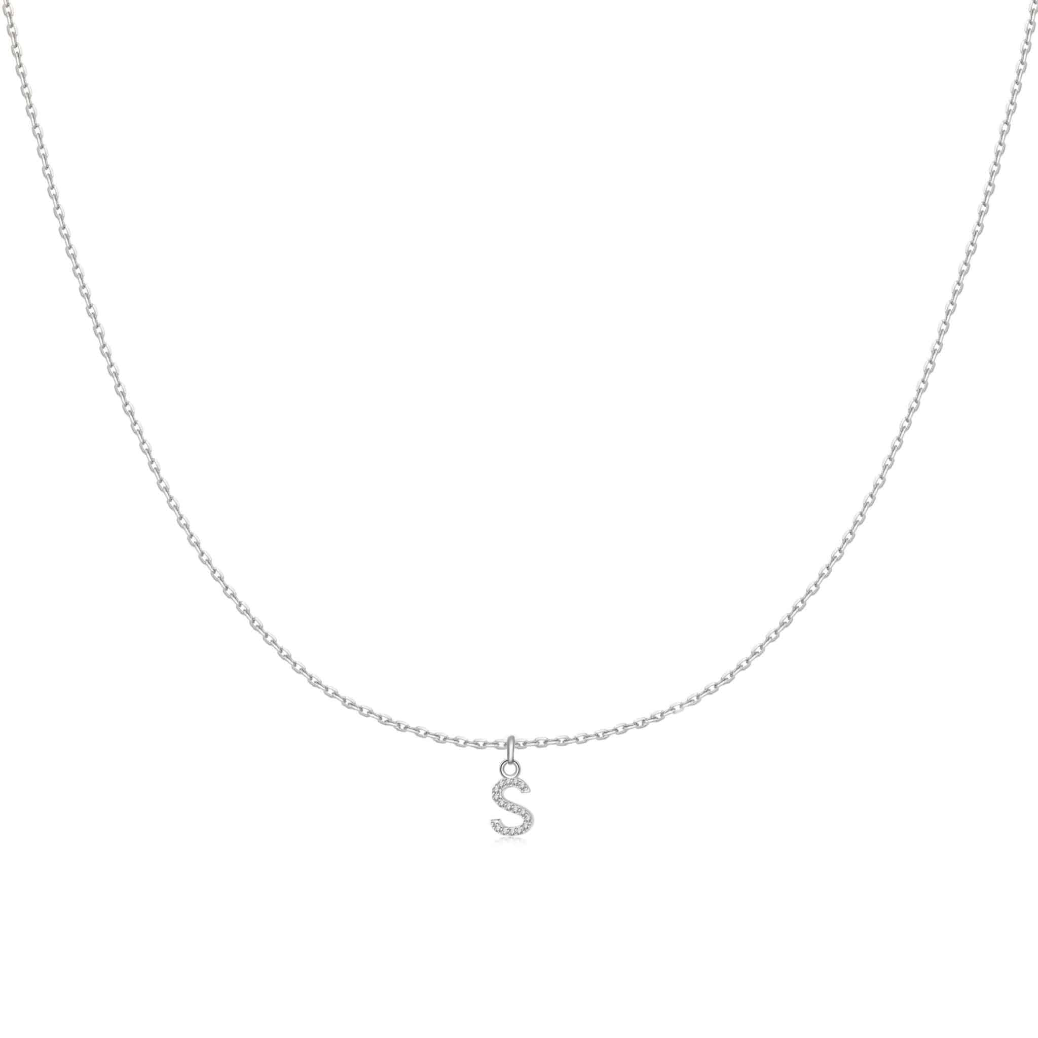 "Little Initial" Necklace - Milas Jewels Shop