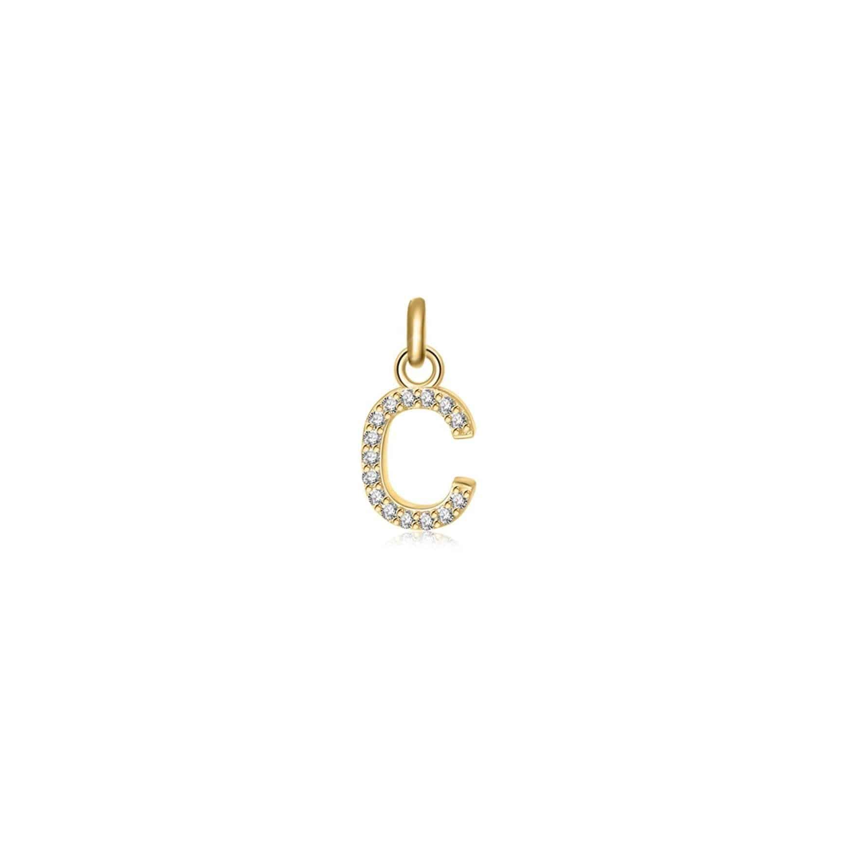 "Little Initial" Necklace - Milas Jewels Shop