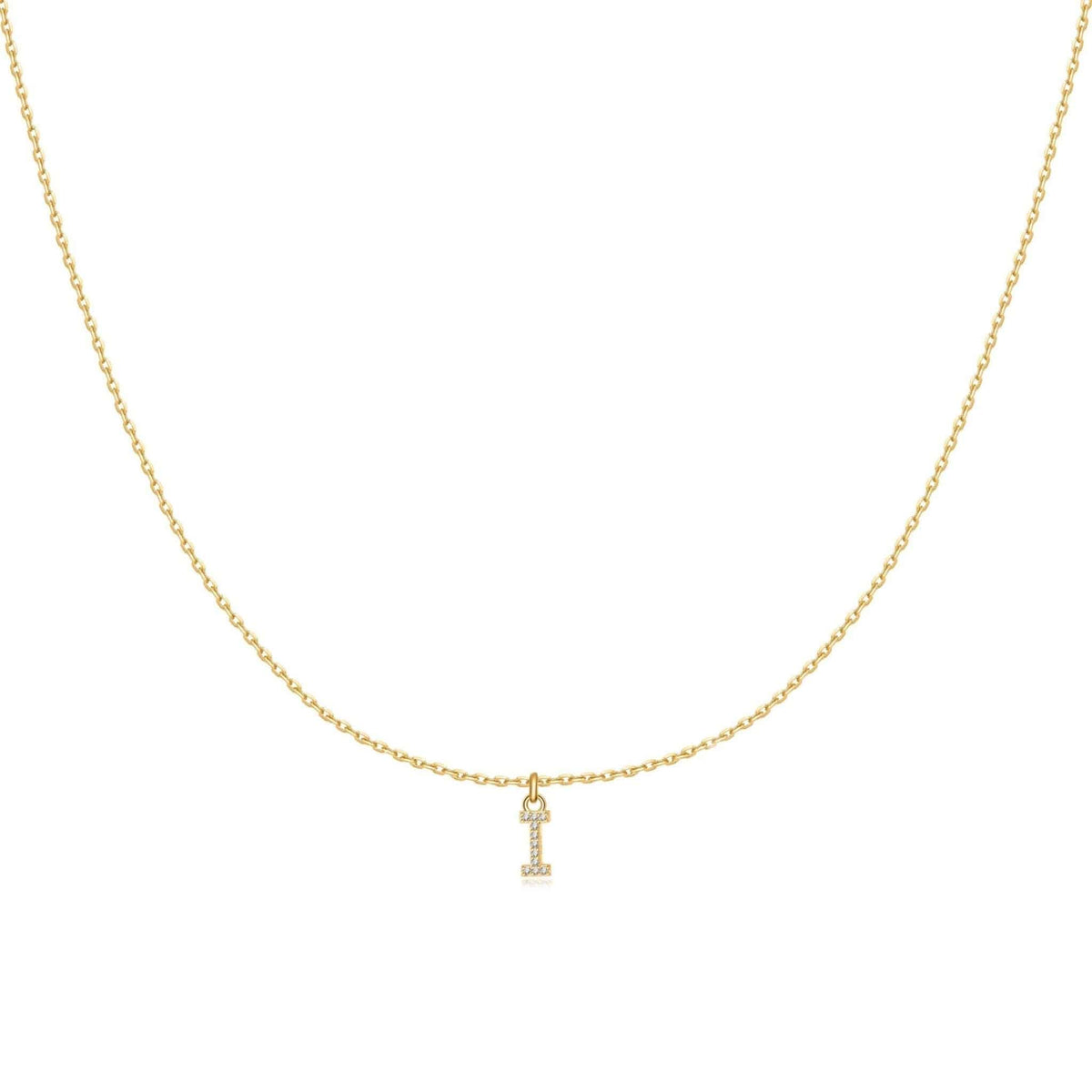 "Little Initial" Necklace - Milas Jewels Shop