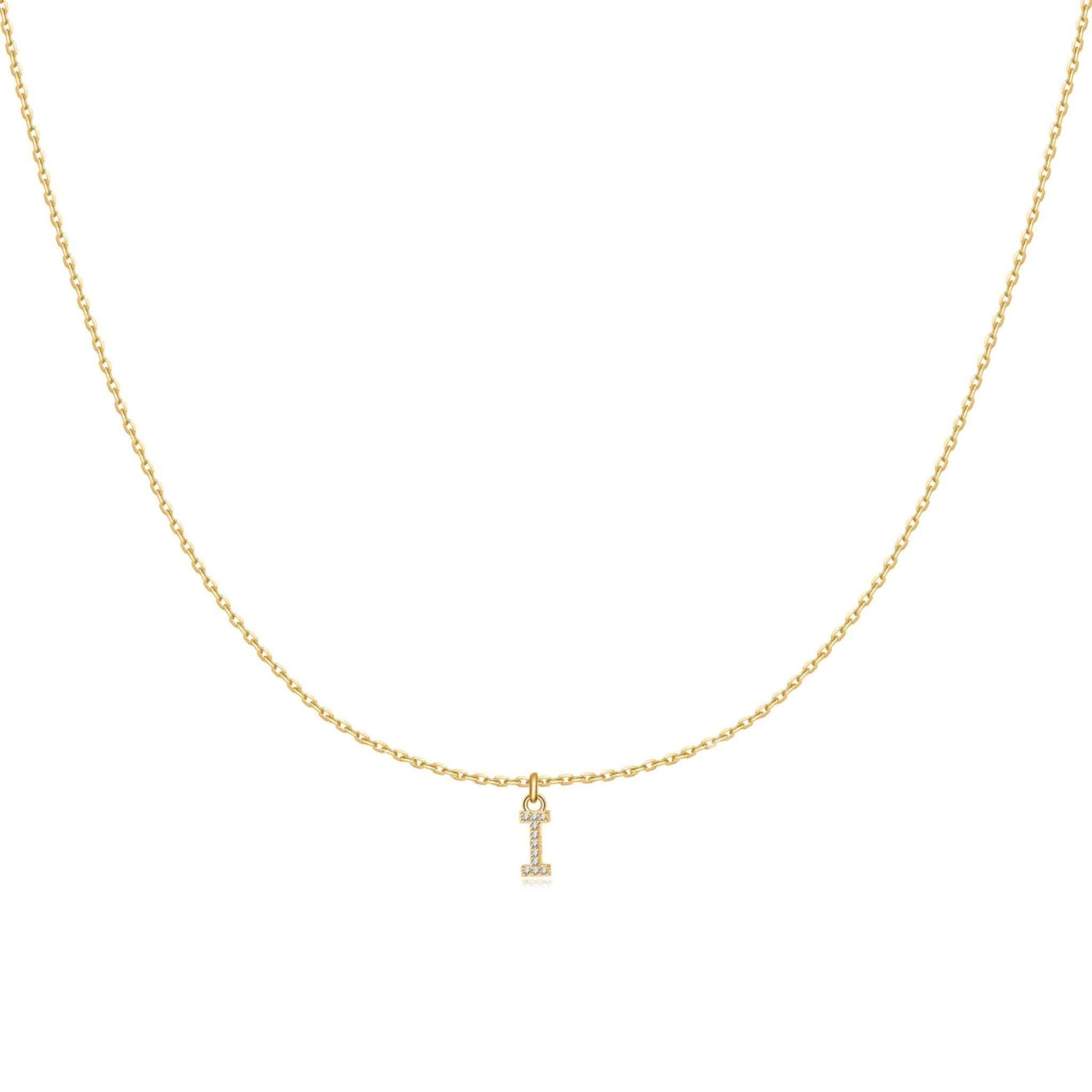 "Little Initial" Necklace - Milas Jewels Shop