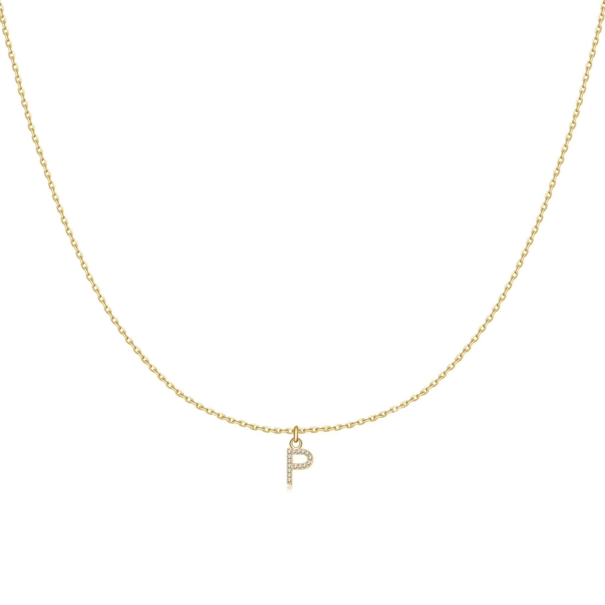 "Little Initial" Necklace - Milas Jewels Shop