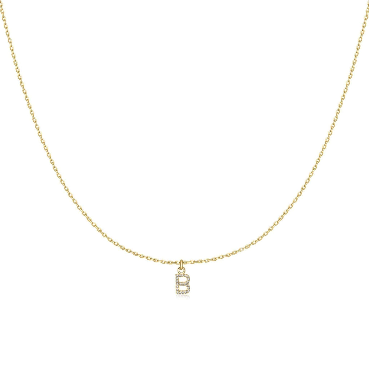 "Little Initial" Necklace - Milas Jewels Shop
