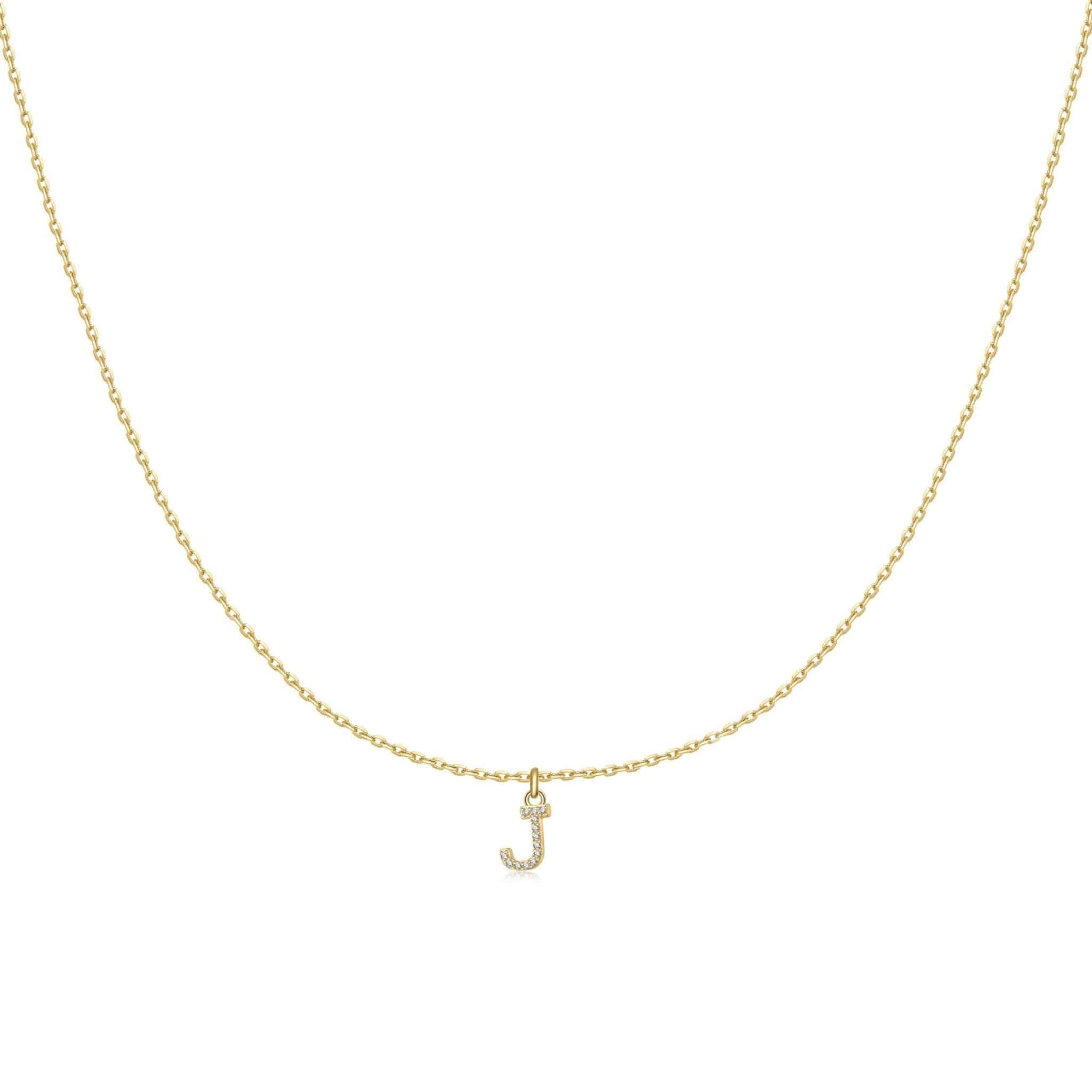 "Little Initial" Necklace - Milas Jewels Shop