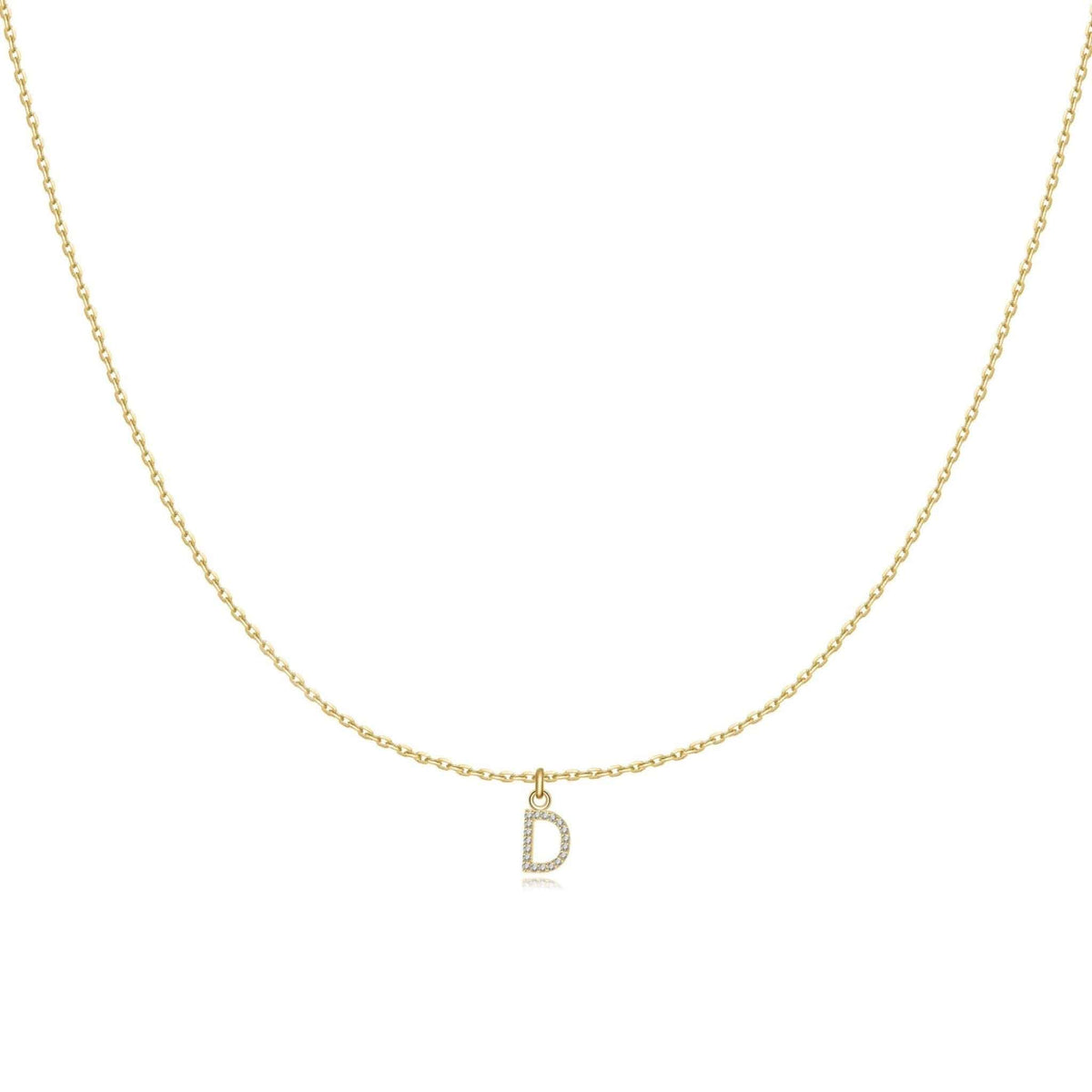 "Little Initial" Necklace - Milas Jewels Shop
