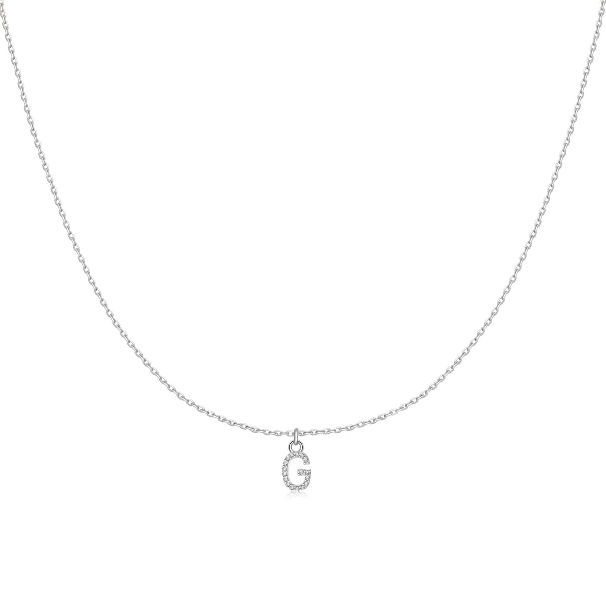 "Little Initial" Necklace - Milas Jewels Shop