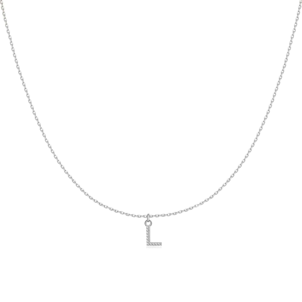 "Little Initial" Necklace - Milas Jewels Shop