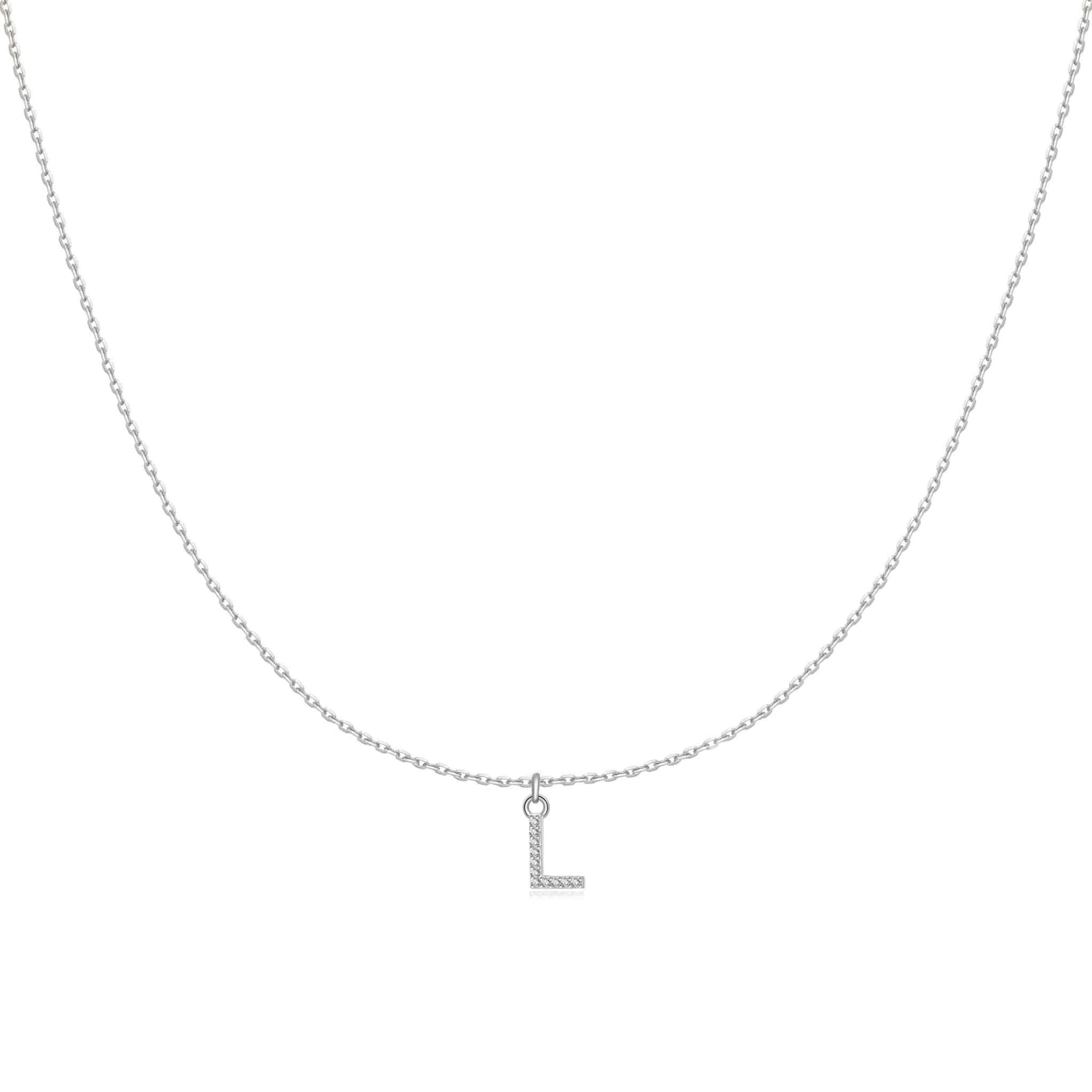 "Little Initial" Necklace - Milas Jewels Shop