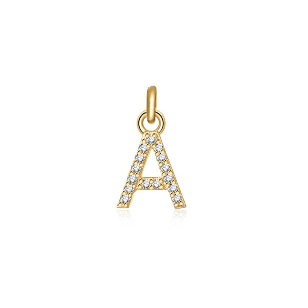 "Little Initial" Necklace - Milas Jewels Shop