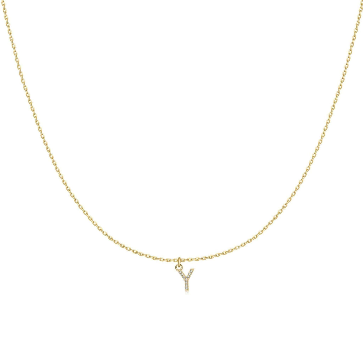"Little Initial" Necklace - Milas Jewels Shop