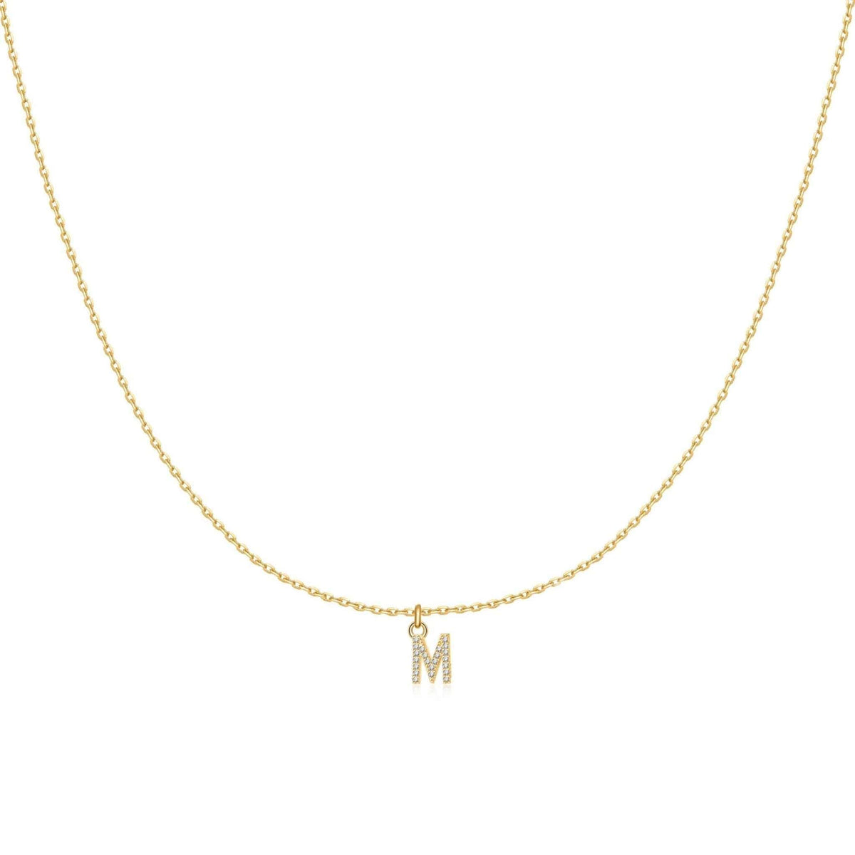 "Little Initial" Necklace - Milas Jewels Shop
