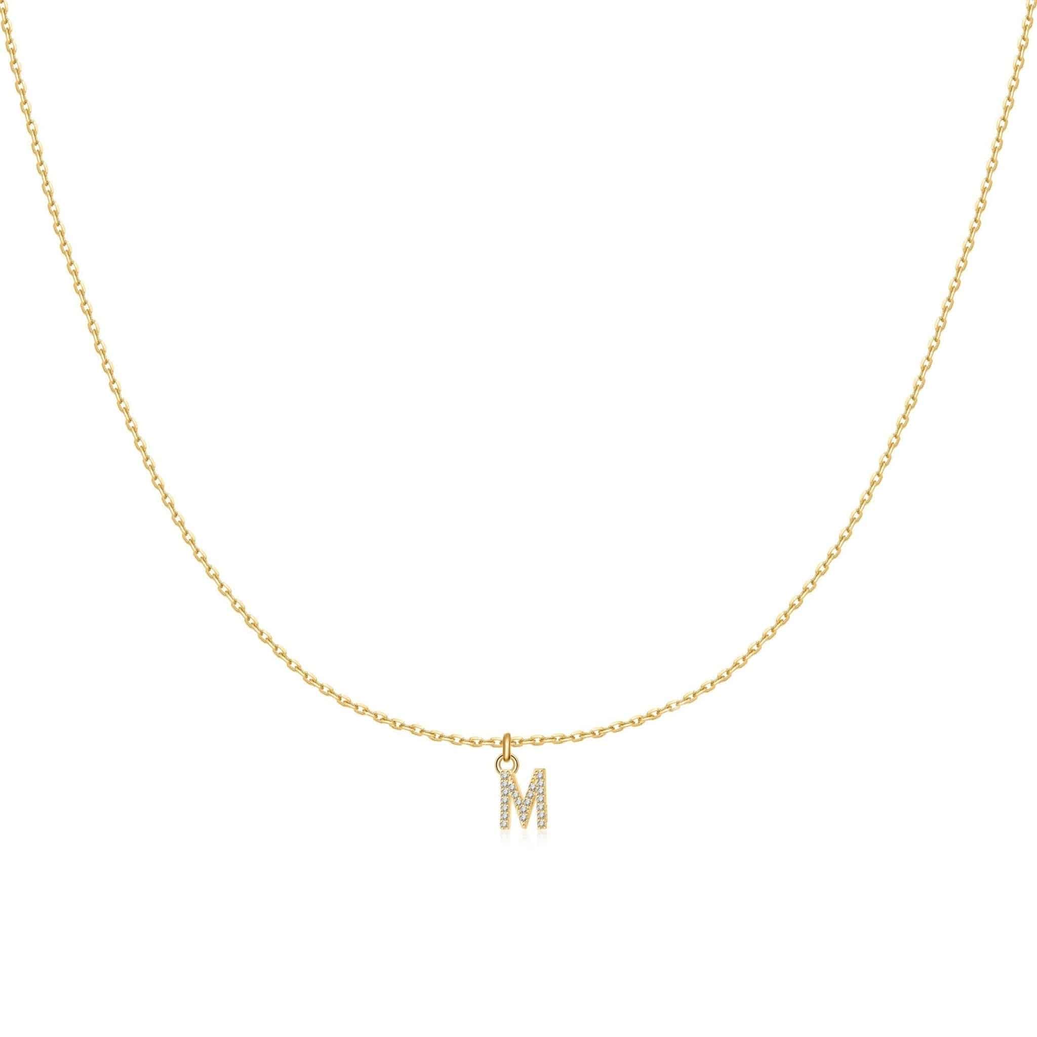 "Little Initial" Necklace - Milas Jewels Shop