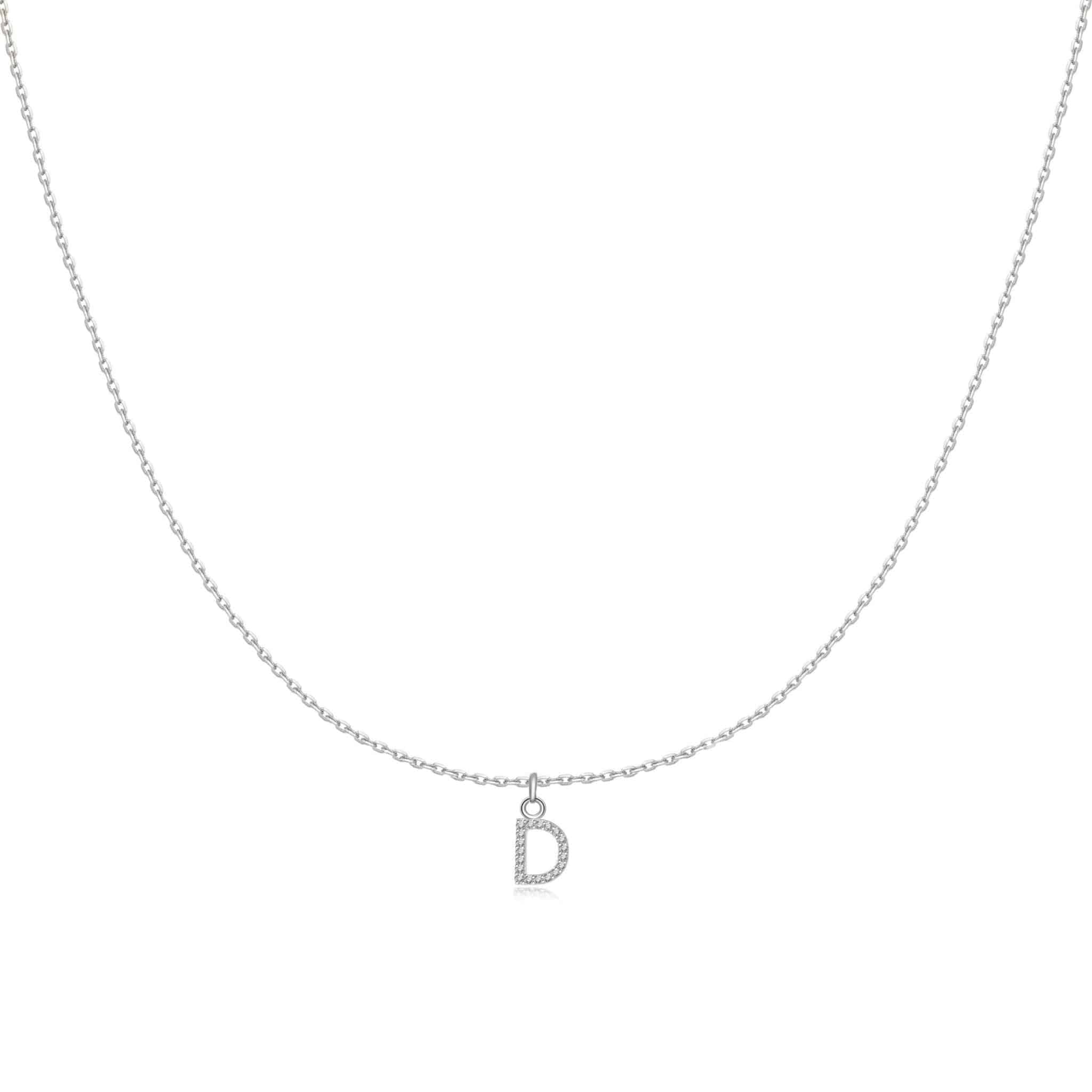 "Little Initial" Necklace - Milas Jewels Shop