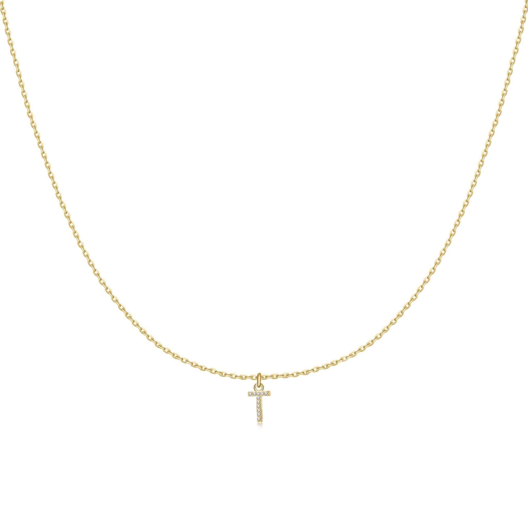 "Little Initial" Necklace - Milas Jewels Shop