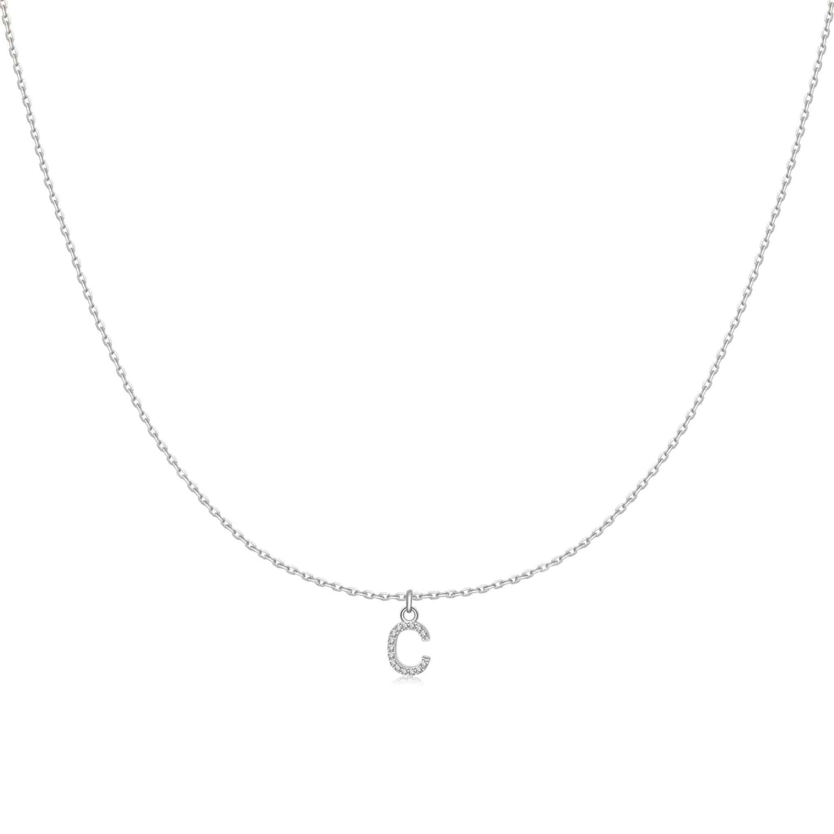 "Little Initial" Necklace - Milas Jewels Shop