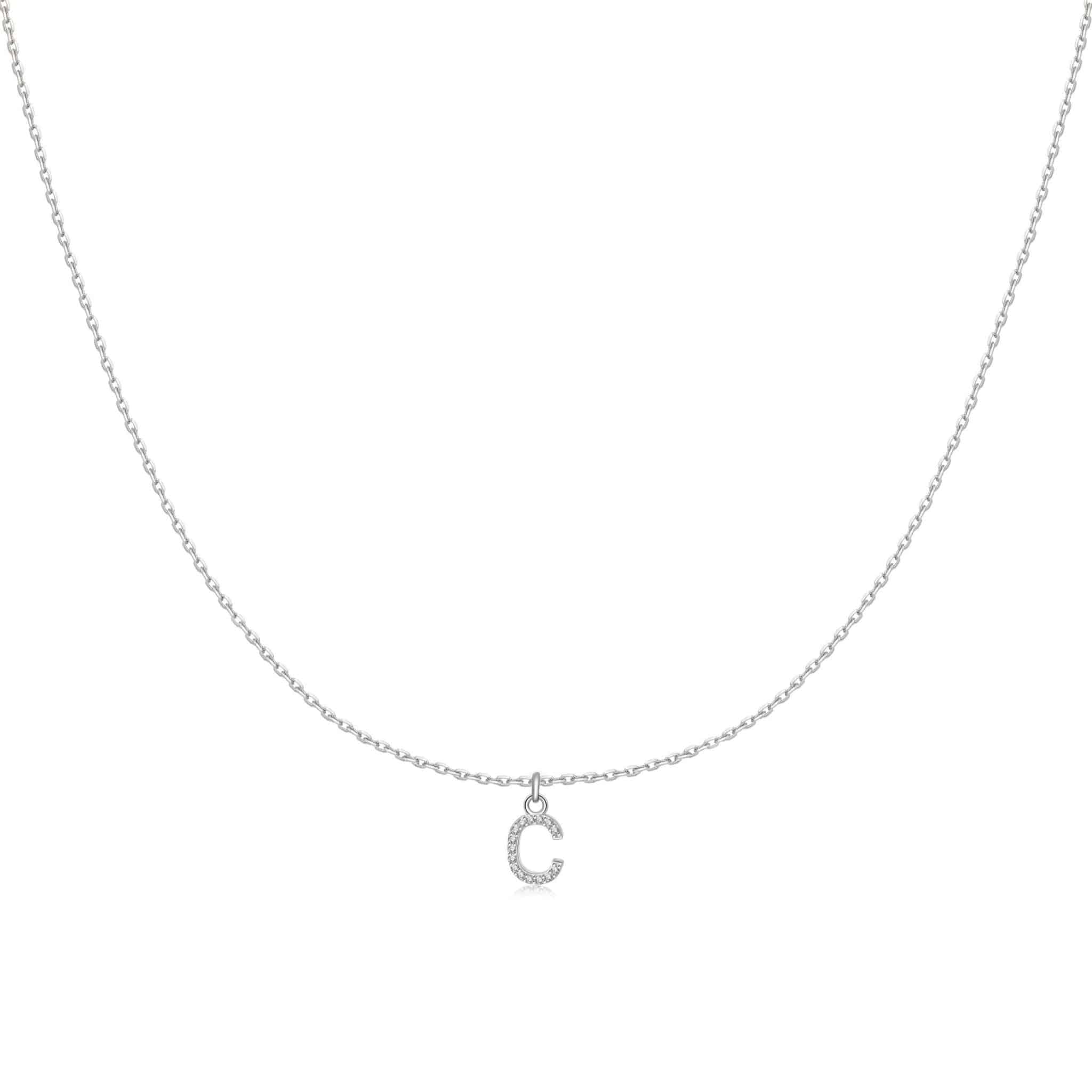 "Little Initial" Necklace - Milas Jewels Shop