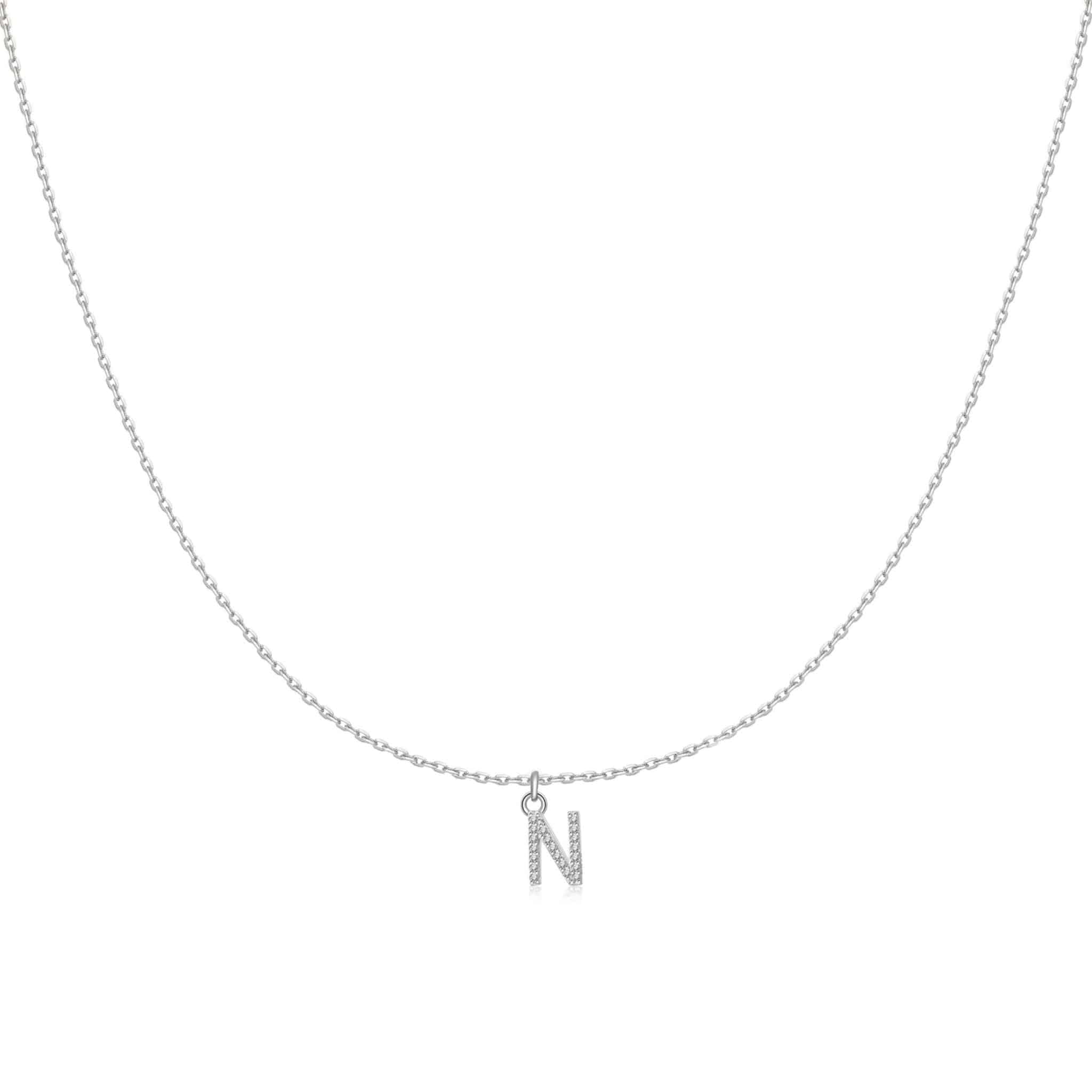 "Little Initial" Necklace - Milas Jewels Shop