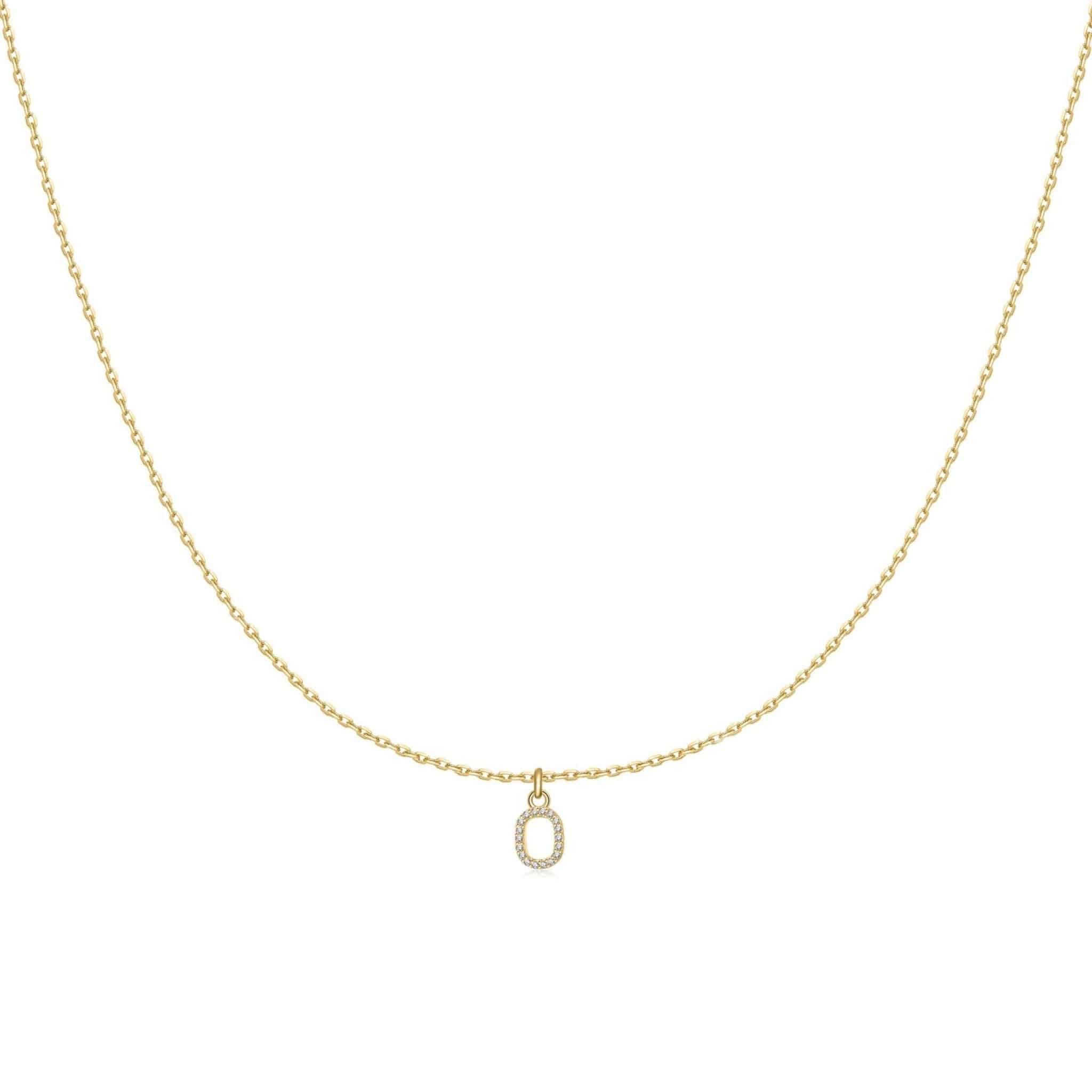 "Little Initial" Necklace - Milas Jewels Shop