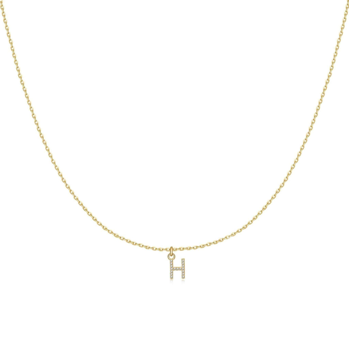 "Little Initial" Necklace - Milas Jewels Shop