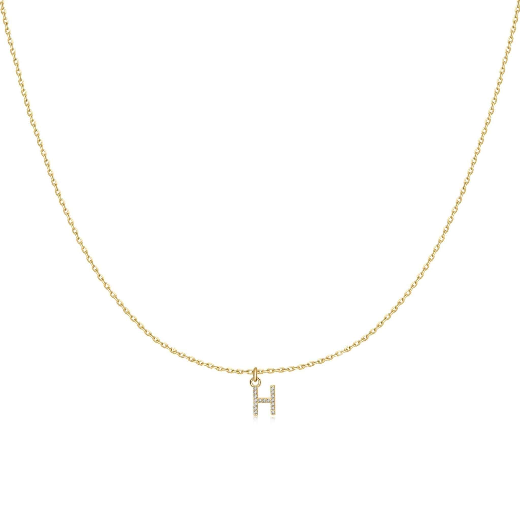 "Little Initial" Necklace - Milas Jewels Shop