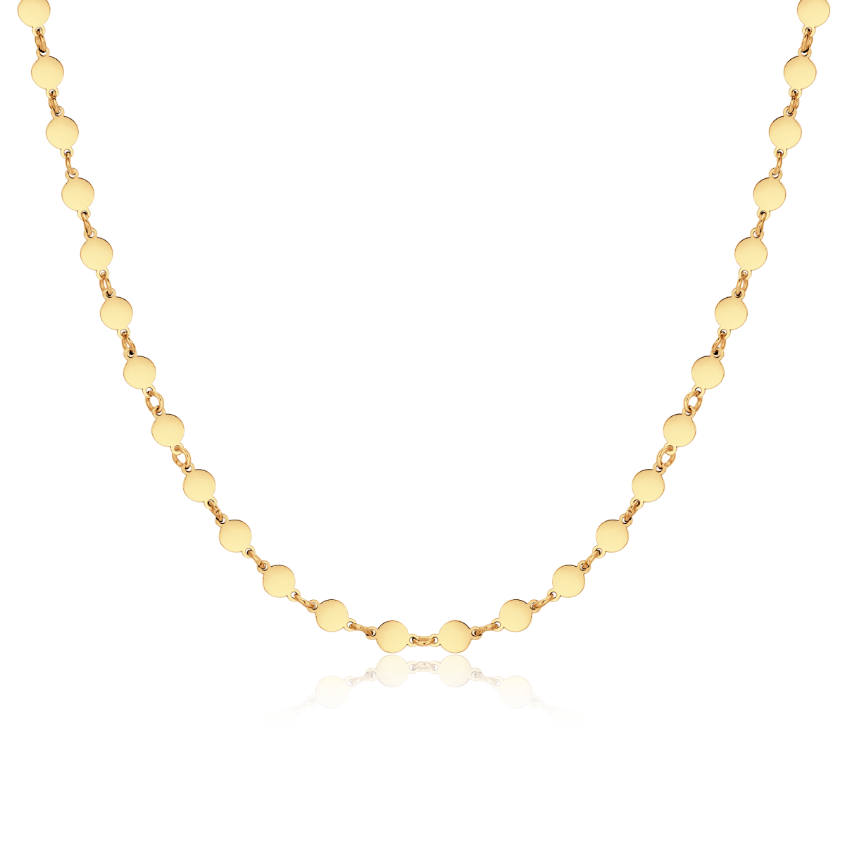 Flat Circles Necklace