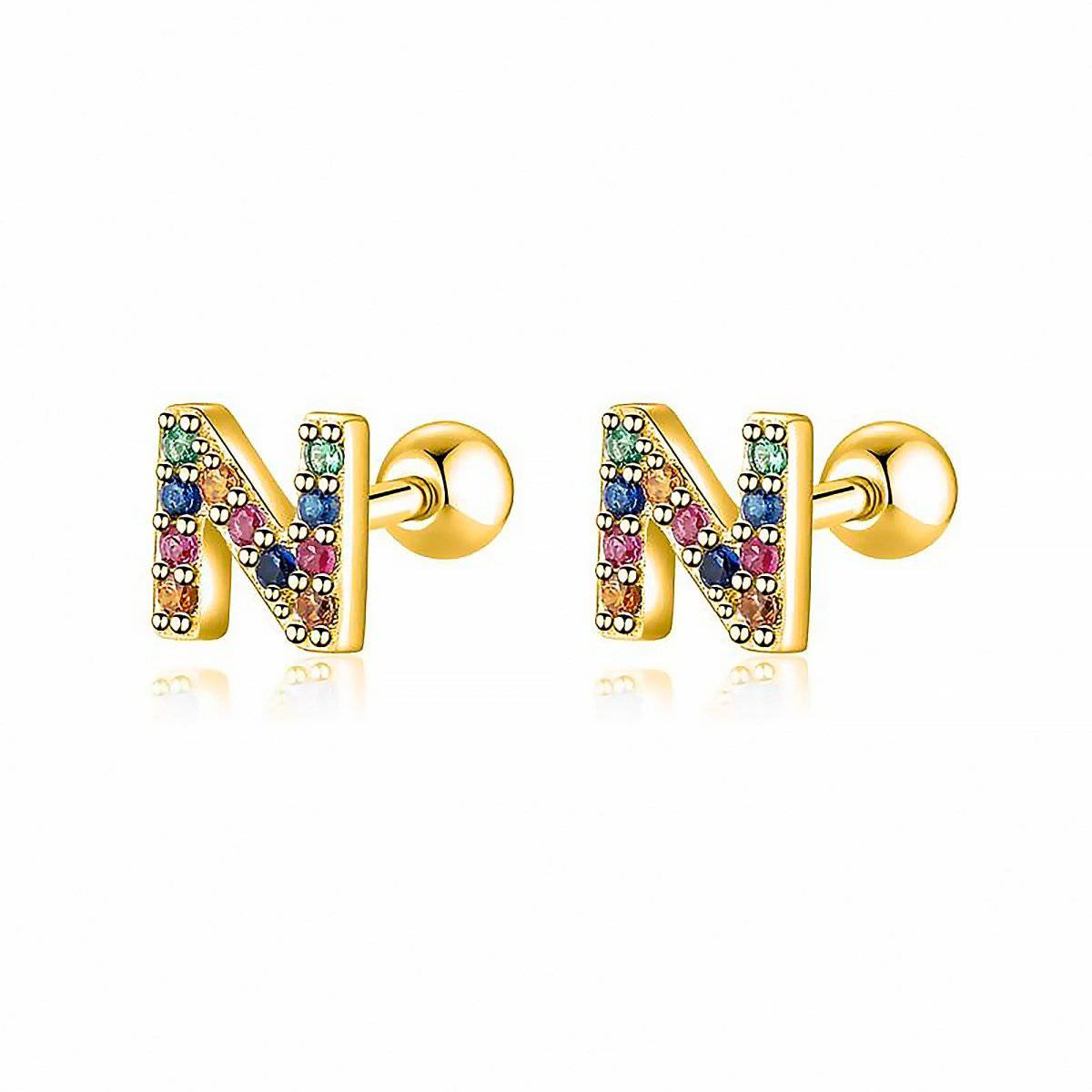 "Color Letters" Earrings - Milas Jewels Shop